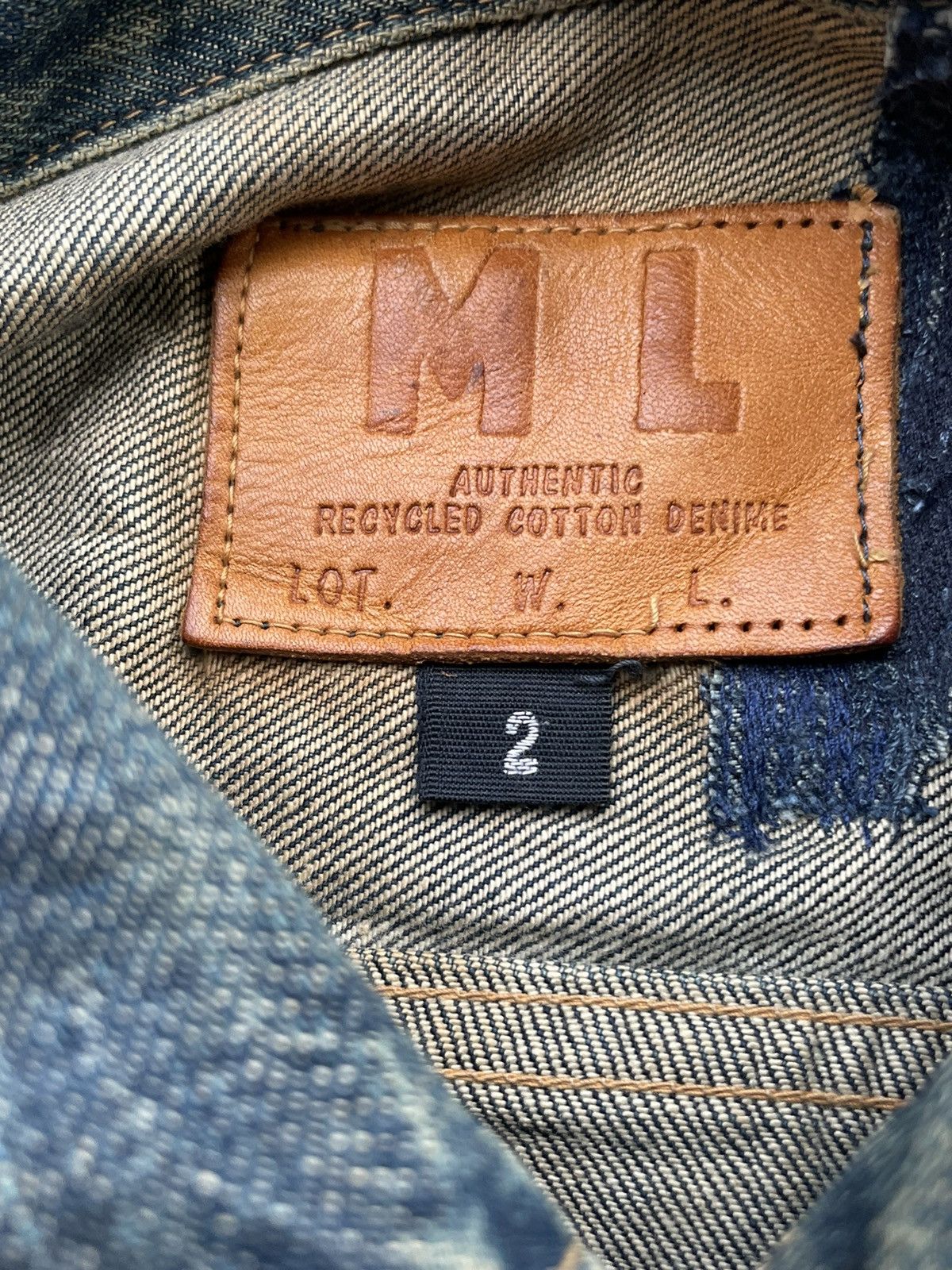 Japanese Brand Vintage M Label Denim Jacket Size US S / EU 44-46 / 1 - 10 Thumbnail