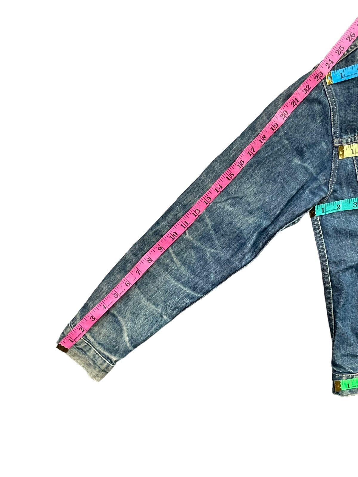 Japanese Brand Vintage M Label Denim Jacket Size US S / EU 44-46 / 1 - 15 Thumbnail