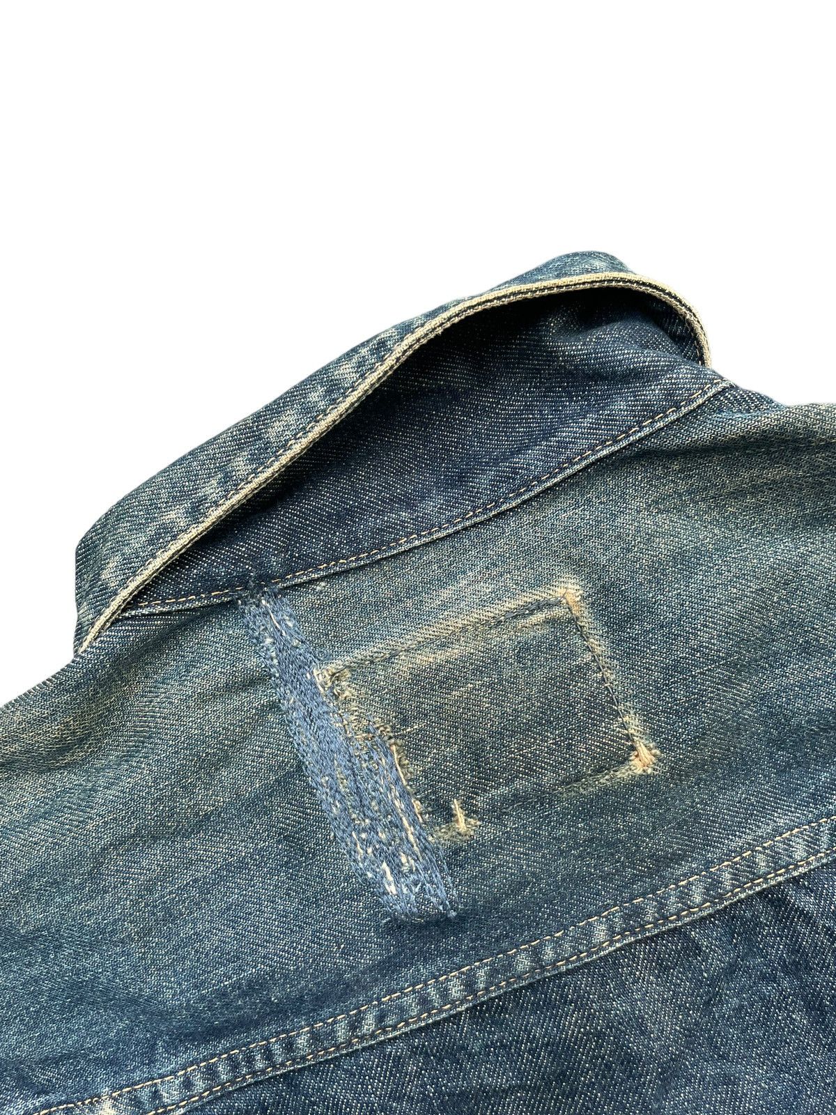 Japanese Brand Vintage M Label Denim Jacket Size US S / EU 44-46 / 1 - 6 Thumbnail