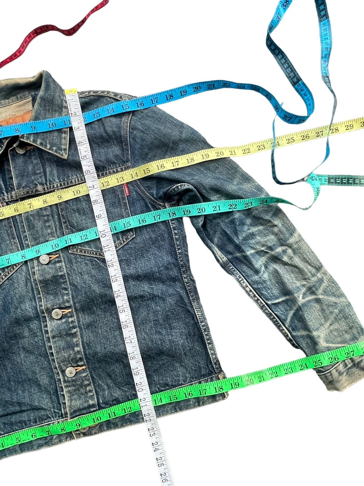 Japanese Brand Vintage M Label Denim Jacket Size US S / EU 44-46 / 1 - 16 Thumbnail