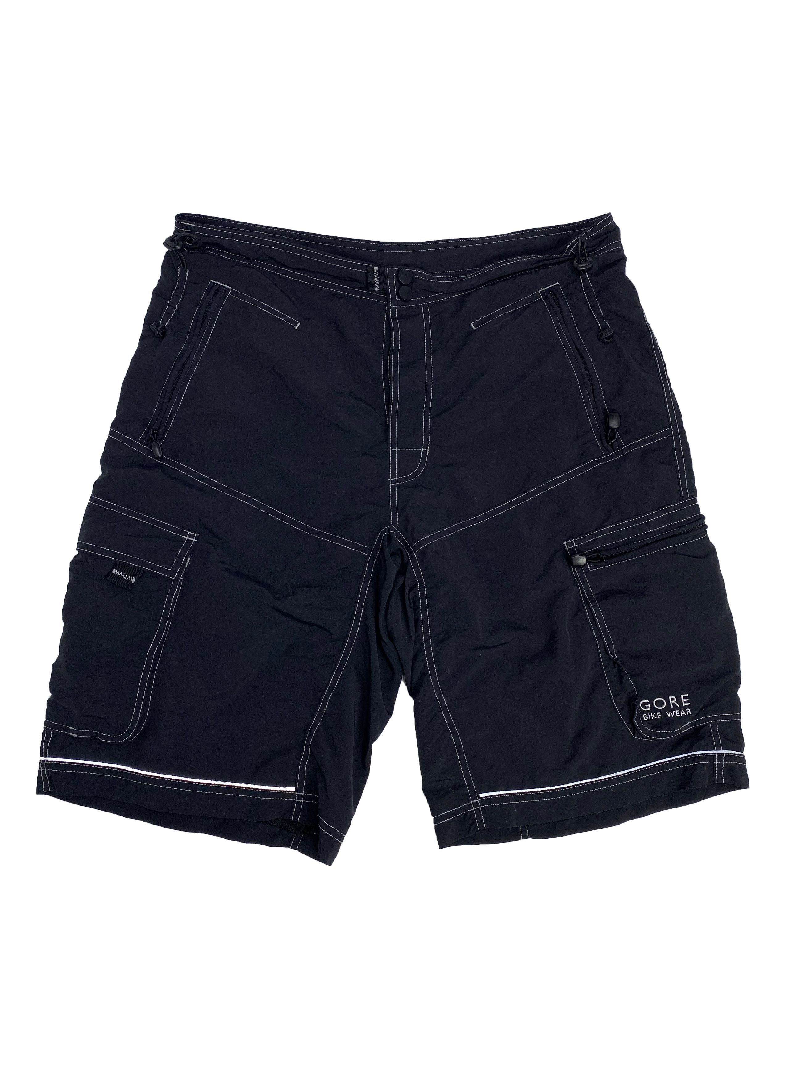 Gore Bike Wear Tech Cargo Multipocket Cycling Nylon Shorts