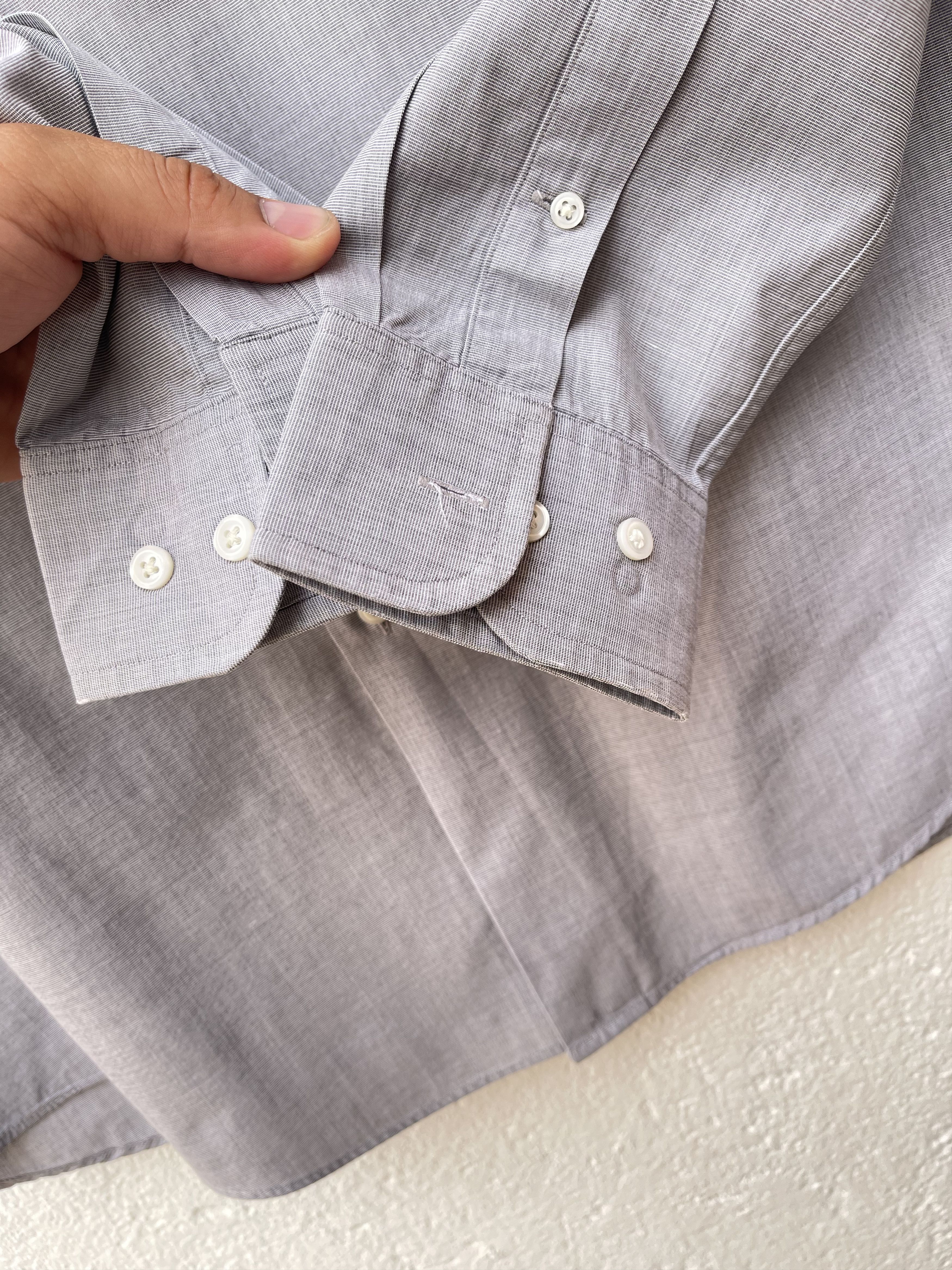 Yves Saint Laurent 🔥 Grey shirt YSL yves Saint Laurent size xL cotton Size US XL / EU 56 / 4 - 4 Thumbnail