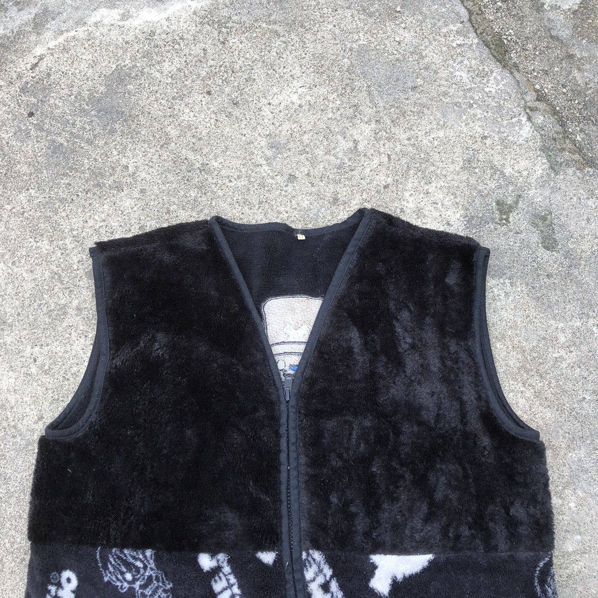 Anime × Japanese Brand × One Piece 🔥Rare🔥🇯🇵One Piece Embroidery Sherpa Fleece Outdoor Vests Size US S / EU 44-46 / 1 - 2 Thumbnail