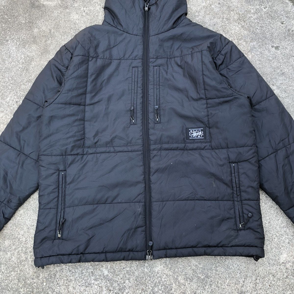 Stussy × Vintage 🔥Survival🔥Stussy Thermolite Expidition Winter Light Jacket Size US L / EU 52-54 / 3 - 4 Thumbnail