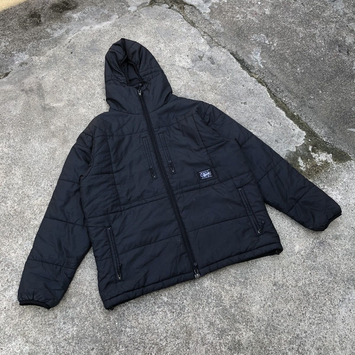 Stussy × Vintage 🔥Survival🔥Stussy Thermolite Expidition Winter Light Jacket Size US L / EU 52-54 / 3 - 1 Thumbnail