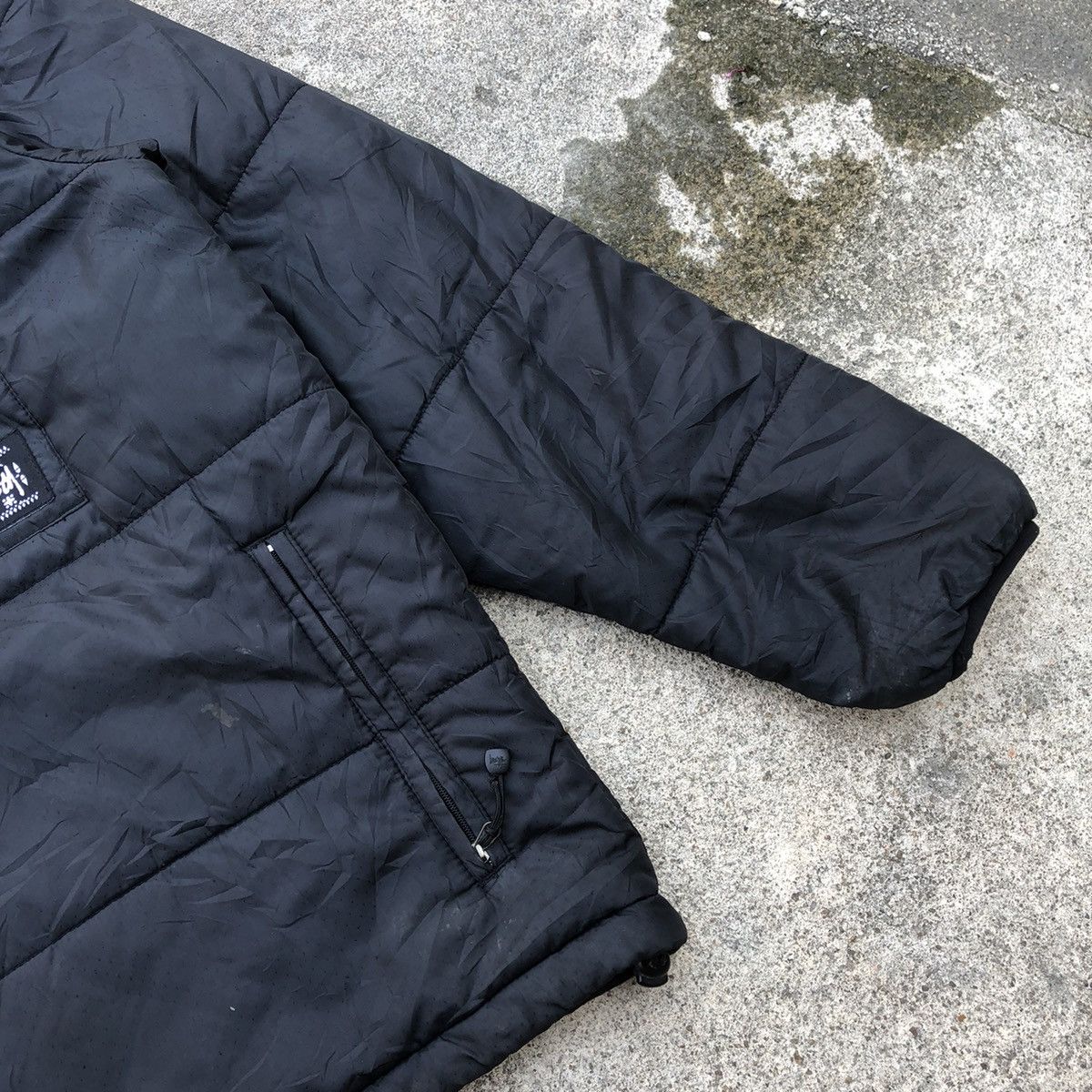 Stussy × Vintage 🔥Survival🔥Stussy Thermolite Expidition Winter Light Jacket Size US L / EU 52-54 / 3 - 7 Thumbnail