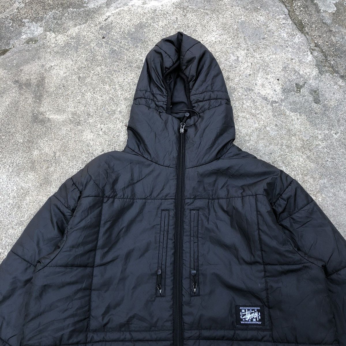 Stussy × Vintage 🔥Survival🔥Stussy Thermolite Expidition Winter Light Jacket Size US L / EU 52-54 / 3 - 3 Thumbnail