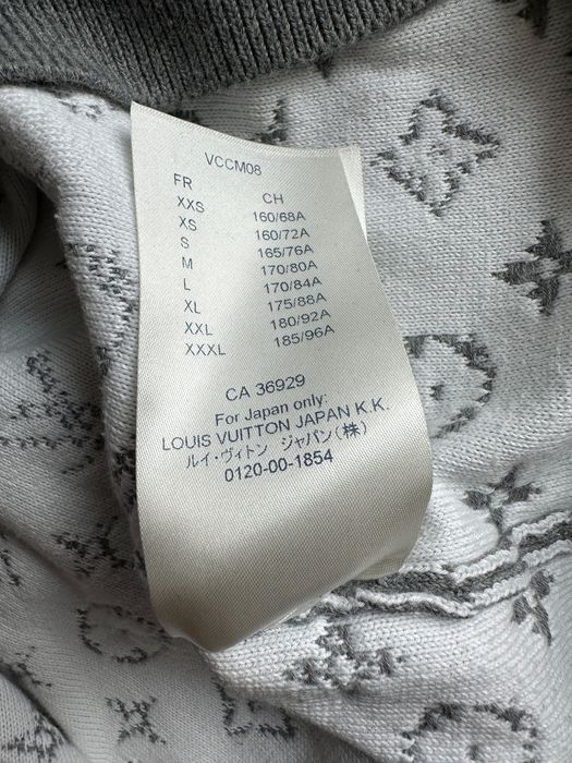 Louis Vuitton Black Monogram Gradient Sweater