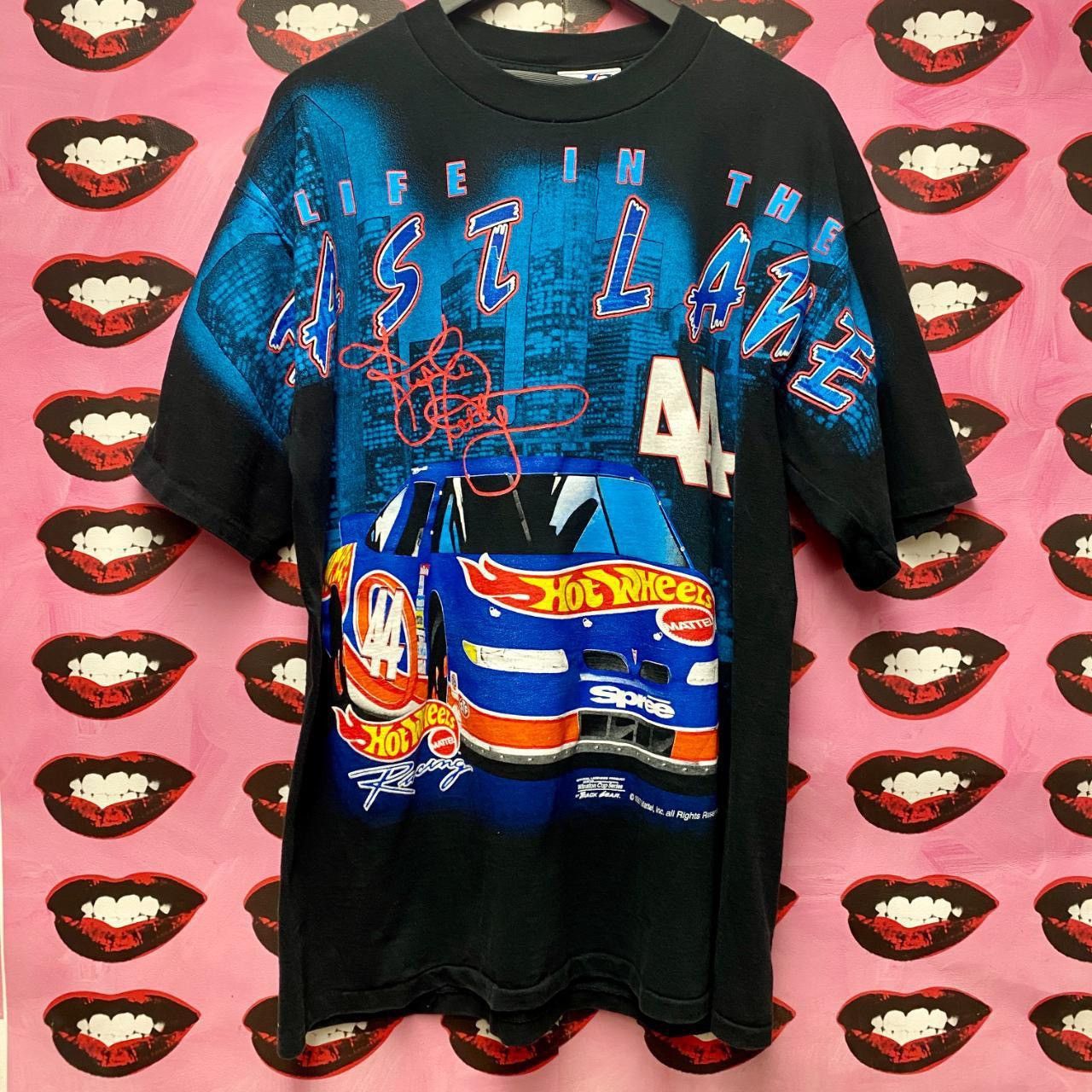 Vintage 1997 Kyle Petty Hot Wheels NASCAR Shirt Hot On Wheels Mens high quality Extra Large