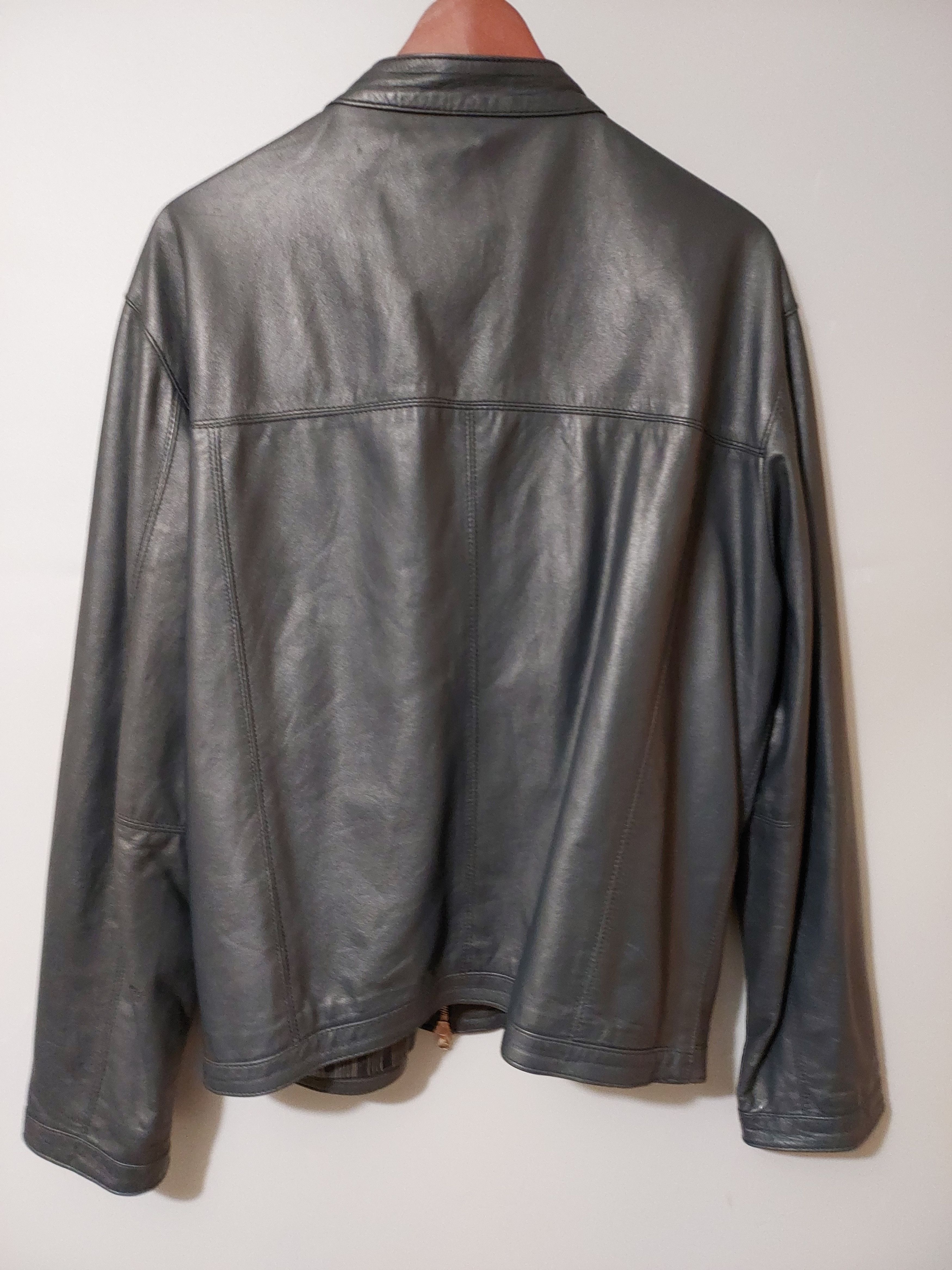 Vera Pelle Italian Milano leather jacket vera pelle lambskin Size US L / EU 52-54 / 3 - 6 Thumbnail