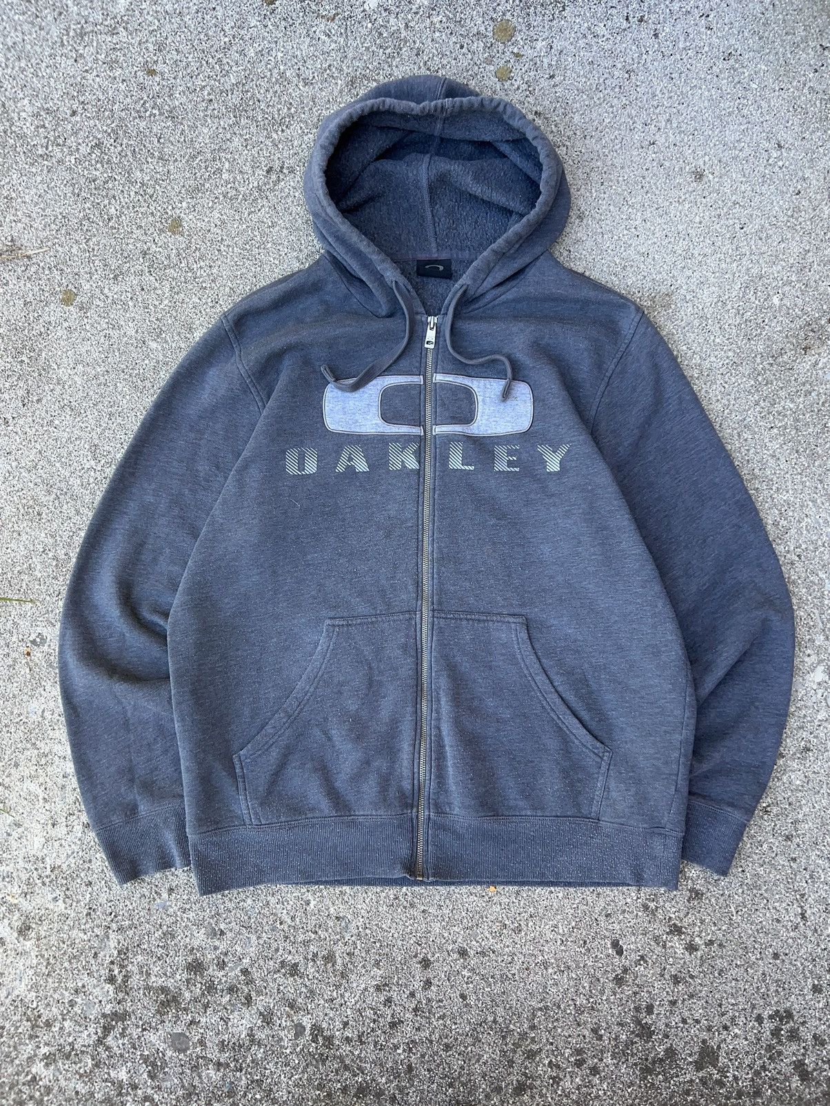 Vintage Oakley Quilted Zip Up Jacket Size XXL