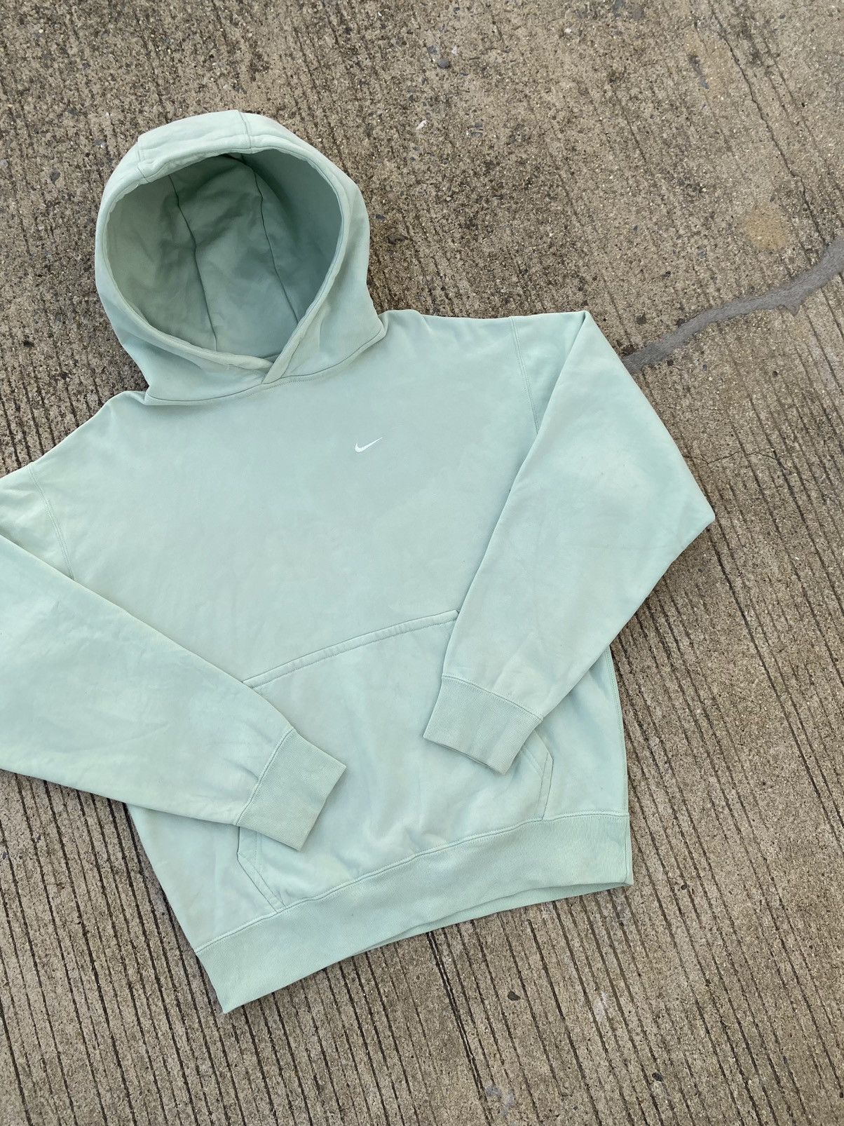 Nike Vintage Nike Y2K Hoodie Green Mint Size US S / EU 44-46 / 1 - 2 Thumbnail