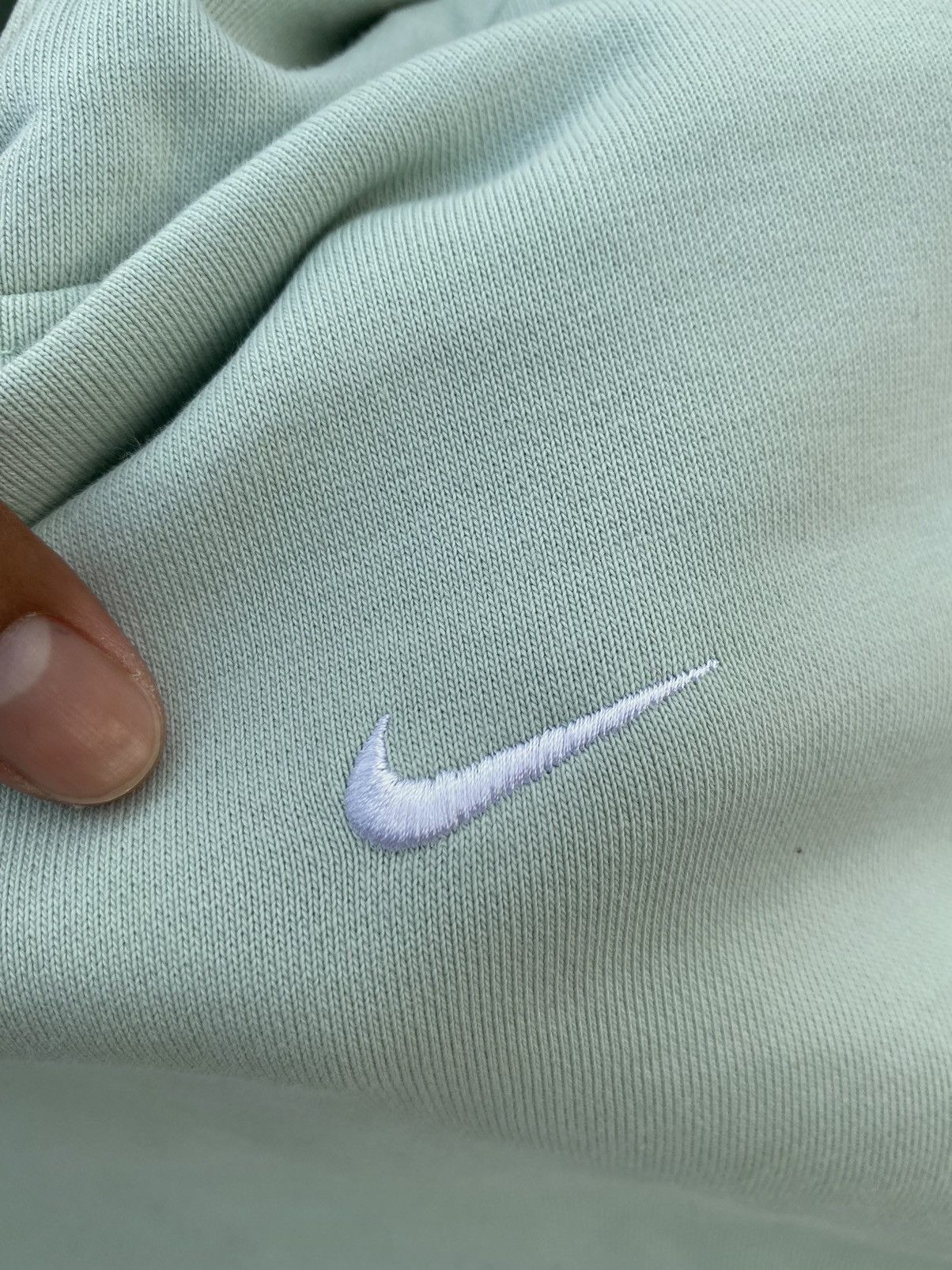 Nike Vintage Nike Y2K Hoodie Green Mint Size US S / EU 44-46 / 1 - 3 Thumbnail