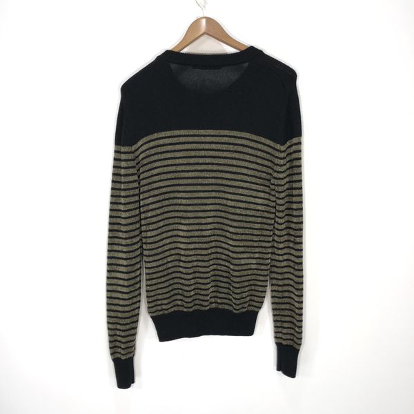 Balmain Balmain x H&M Striped Knit Lion Embroidery Sweater | Grailed