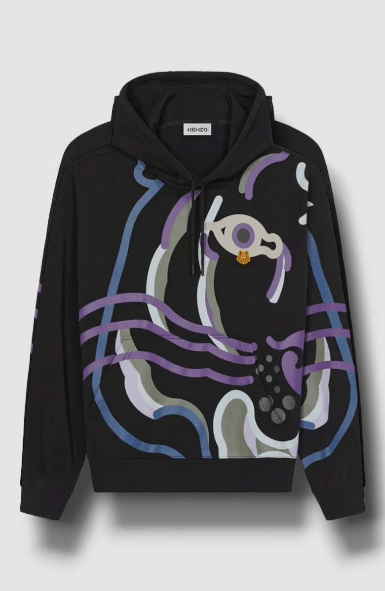 o1t1hb0523 Hoodies in Black