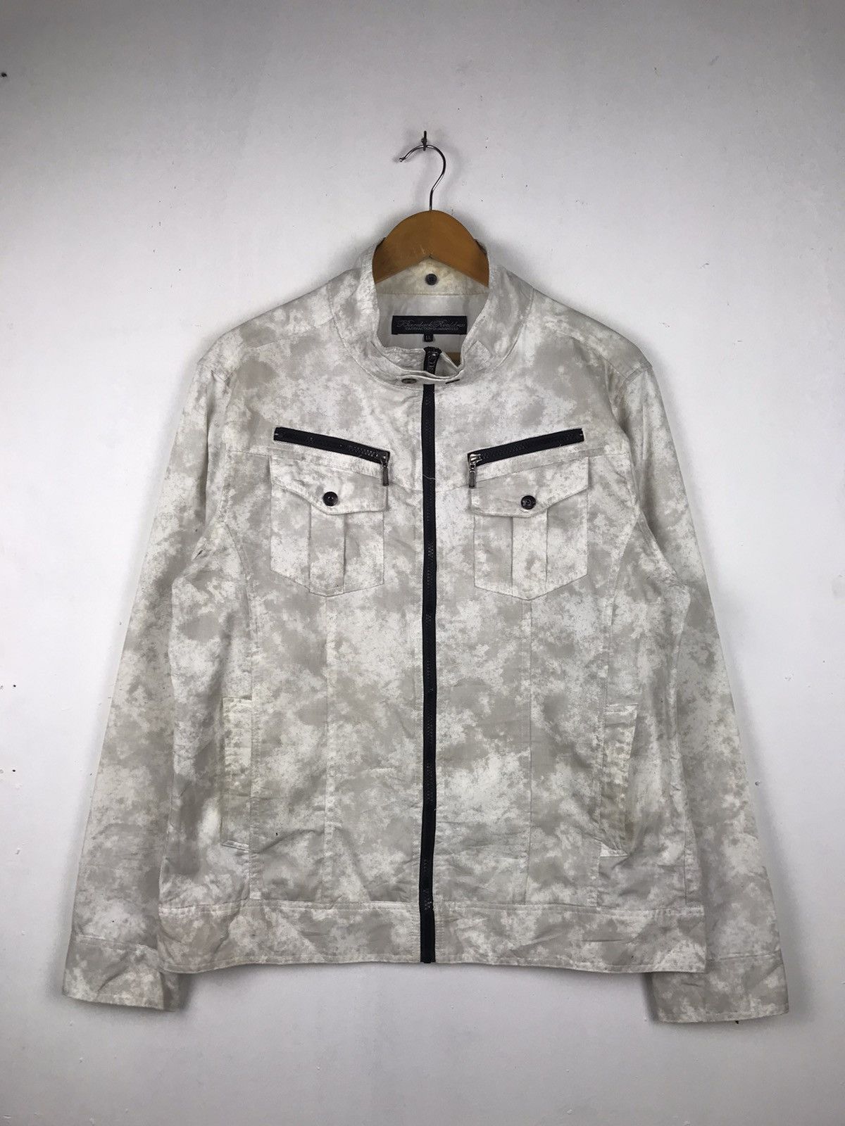 Japanese Brand × Vintage 🔥Very Rare🔥Full Zipper Jacket Rare design Size US XL / EU 56 / 4 - 1 Thumbnail