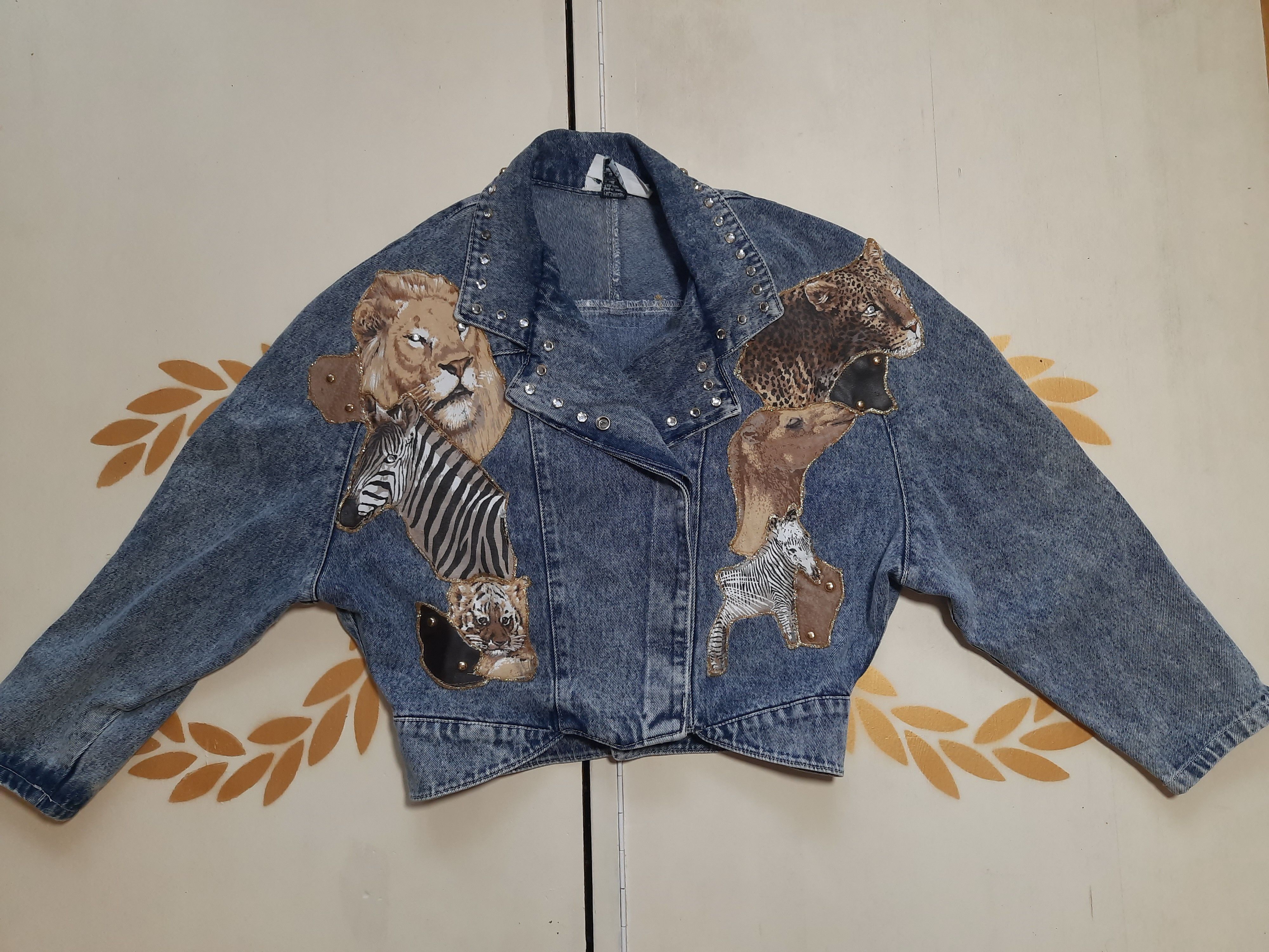 Cactus California Denim Jacket Vintage 80's