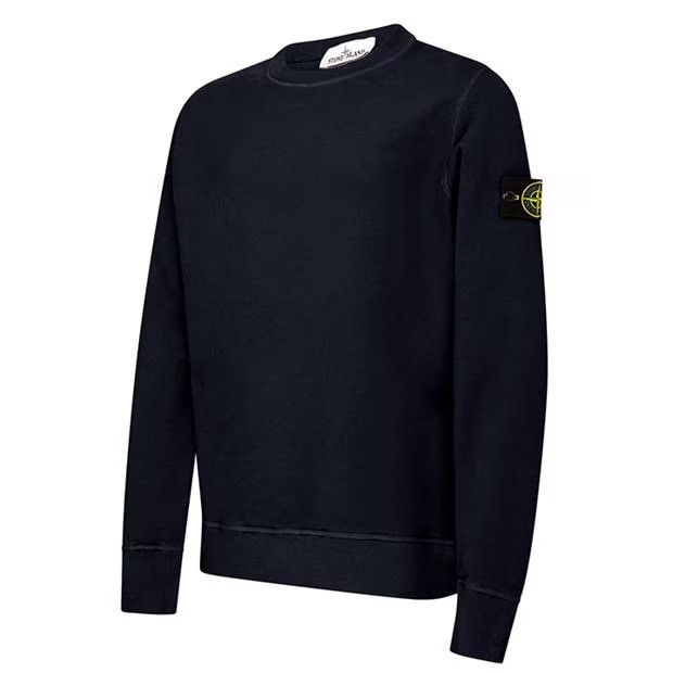 Badge sleeve sweatshirt stone island hotsell