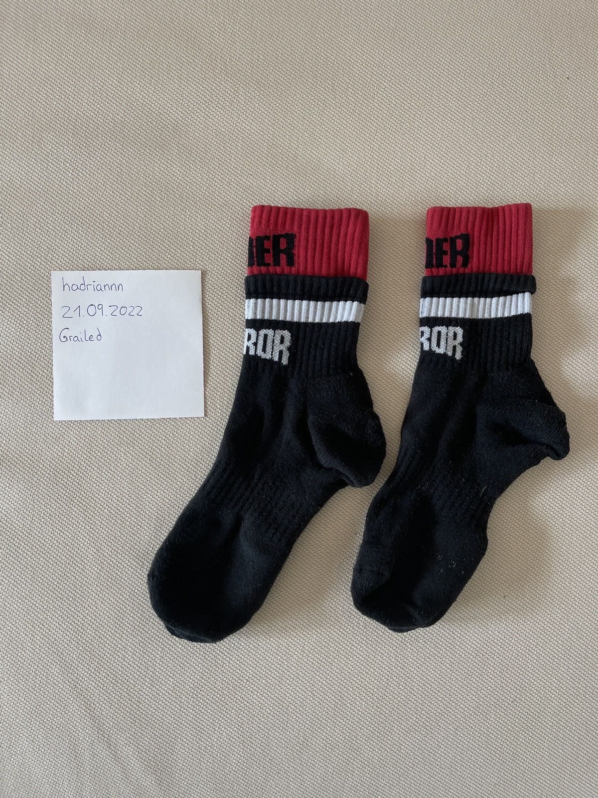 Ader Error Ader Error Double Layered Socks Size ONE SIZE - 3 Thumbnail