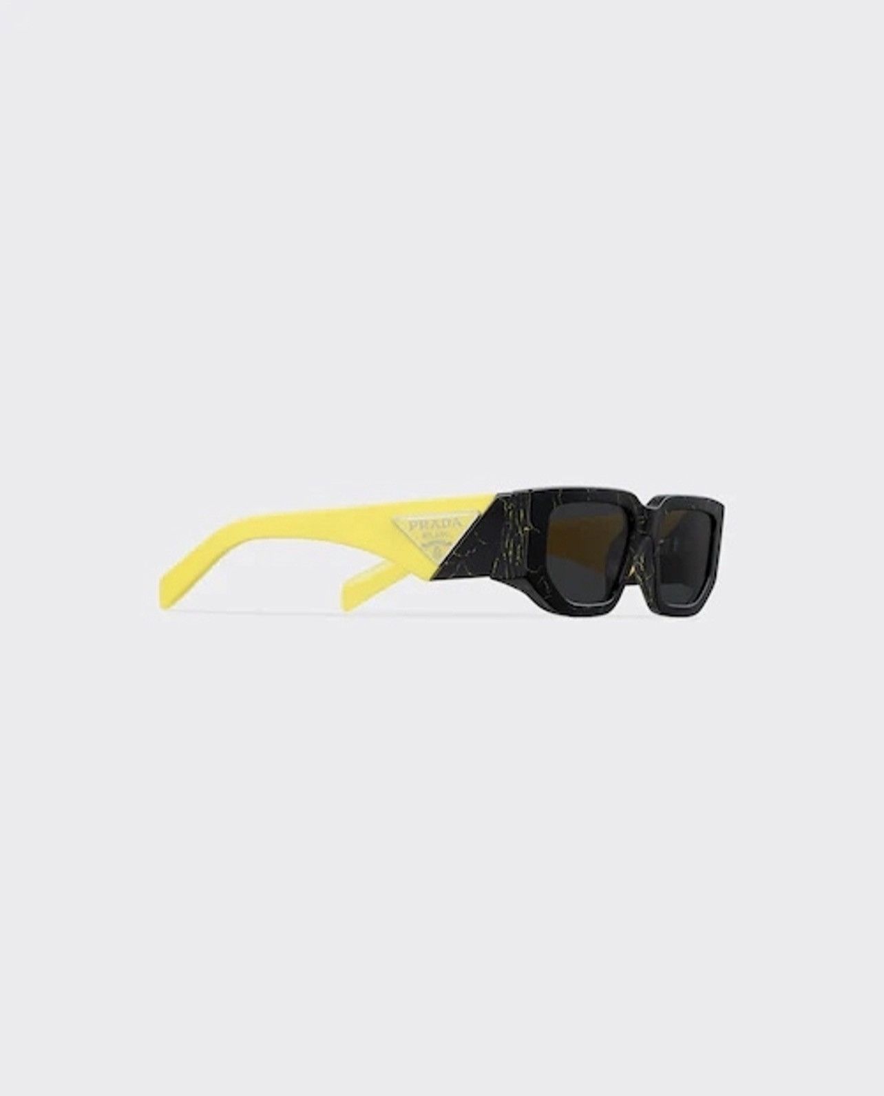 Prada Sunglasses Triangle Logo Runway