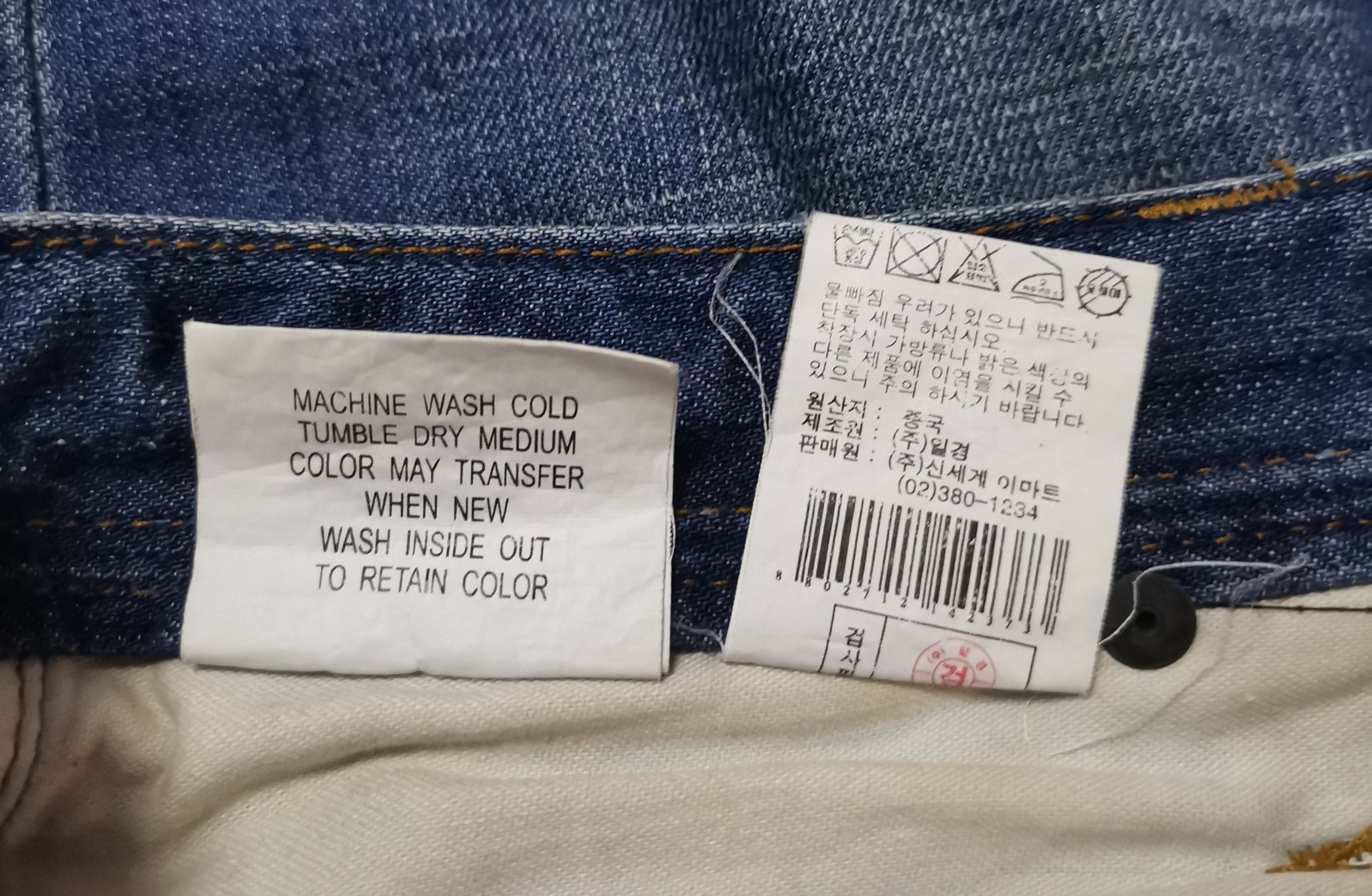 Lee Lee Denim Pants Size US 34 / EU 50 - 9 Thumbnail