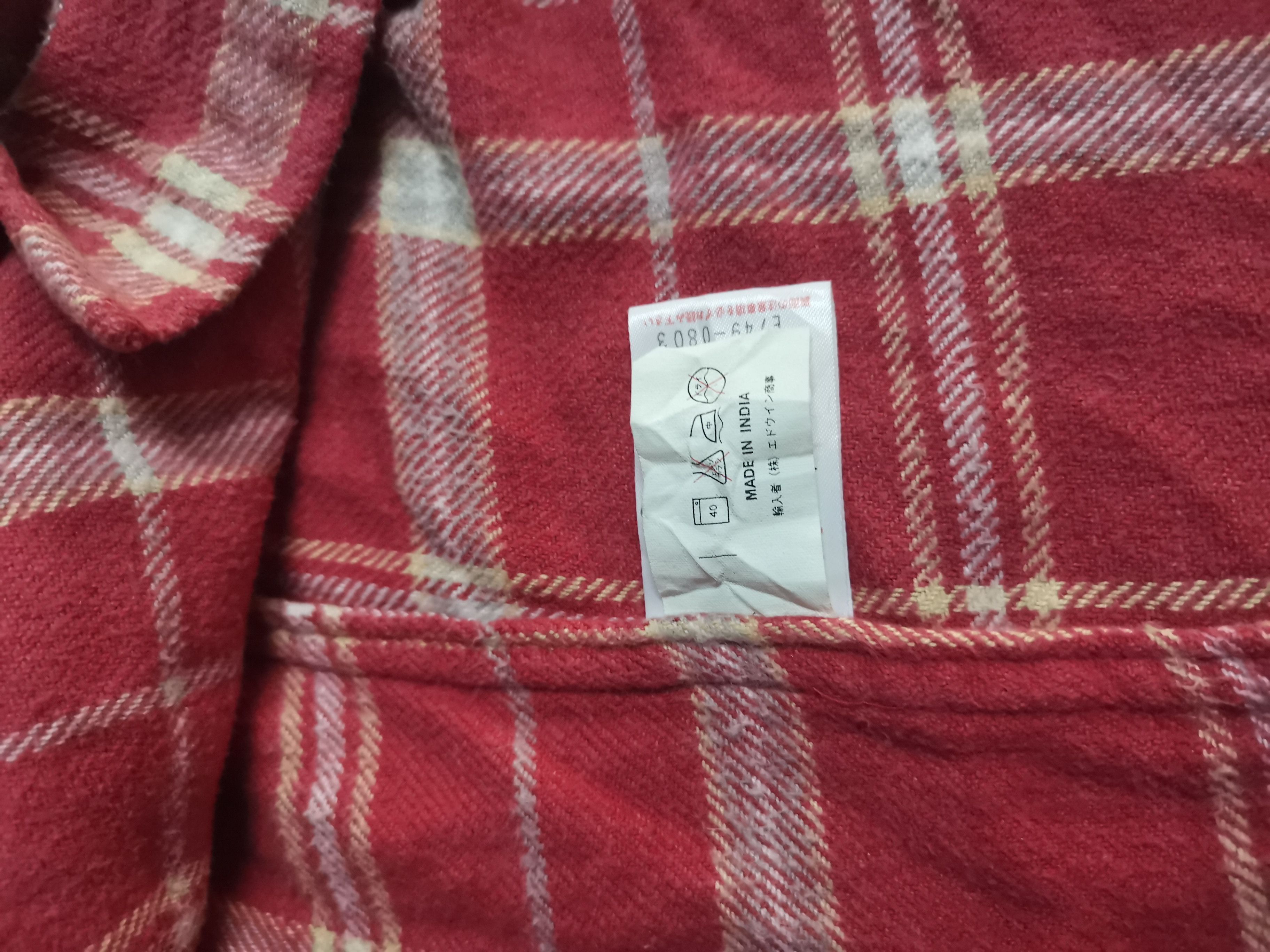 Edwin × Japanese Brand 🔥Best Offer🔥Edwind Flannel x Japanese Brand Size US L / EU 52-54 / 3 - 4 Thumbnail