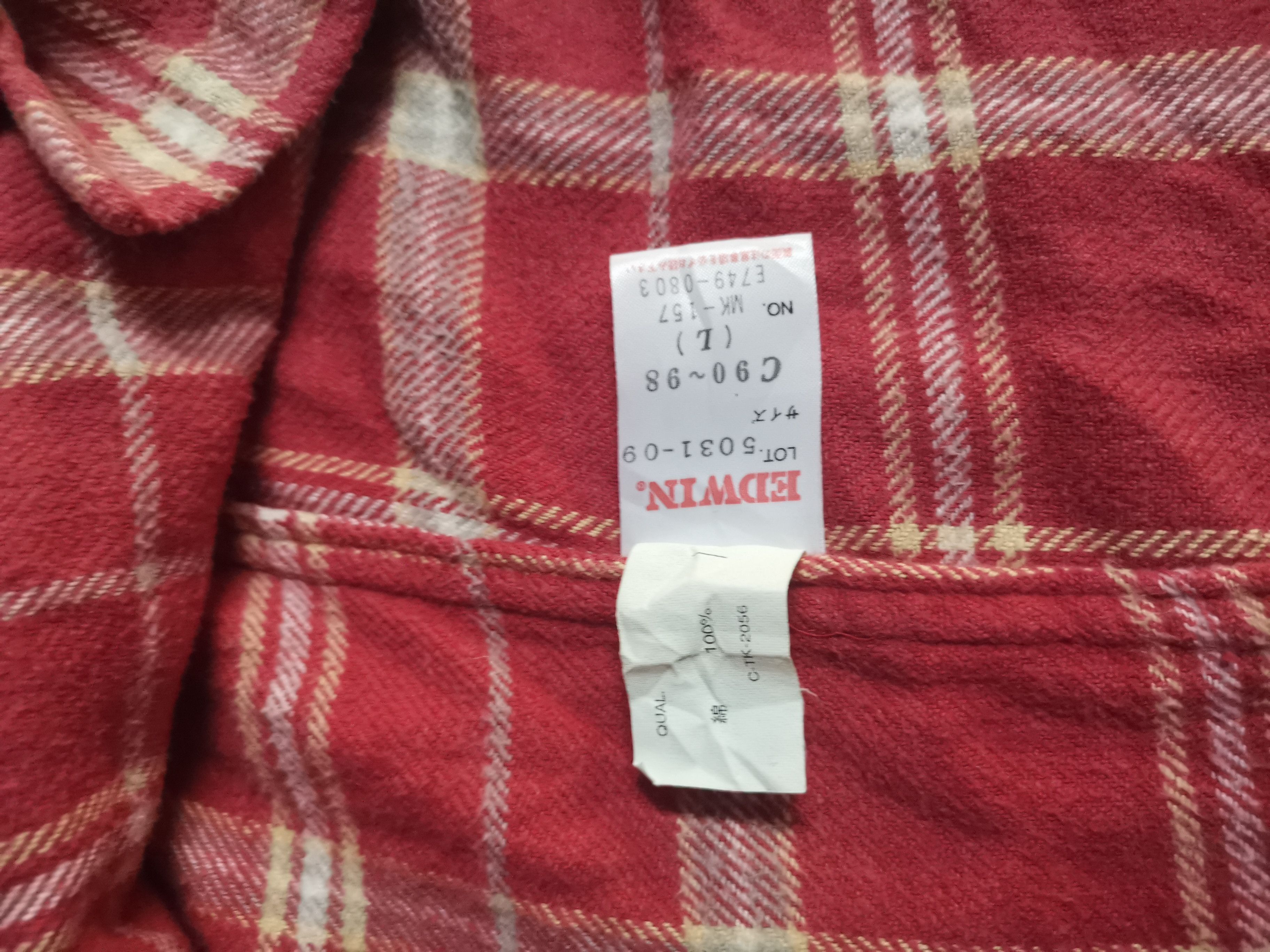 Edwin × Japanese Brand 🔥Best Offer🔥Edwind Flannel x Japanese Brand Size US L / EU 52-54 / 3 - 3 Thumbnail