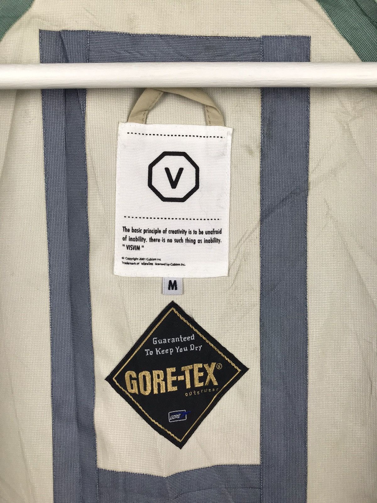Visvim 🔥Very Rare🔥Rare Design Visvim Goretex Coach Jacket Size US M / EU 48-50 / 2 - 8 Thumbnail