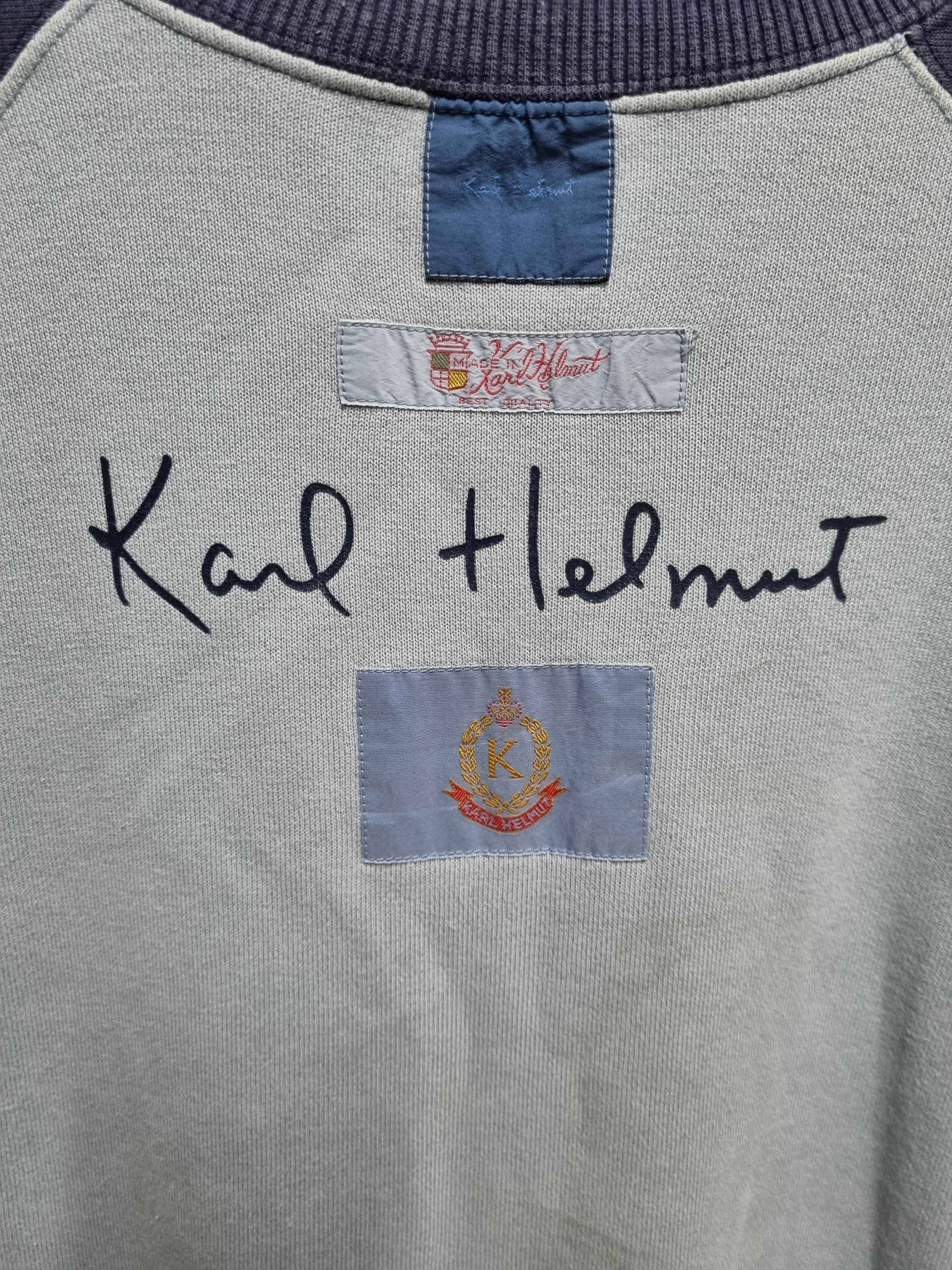 Japanese Brand × Karl Helmut Vintage Karl Helmut Sweatshirt Size US M / EU 48-50 / 2 - 3 Thumbnail
