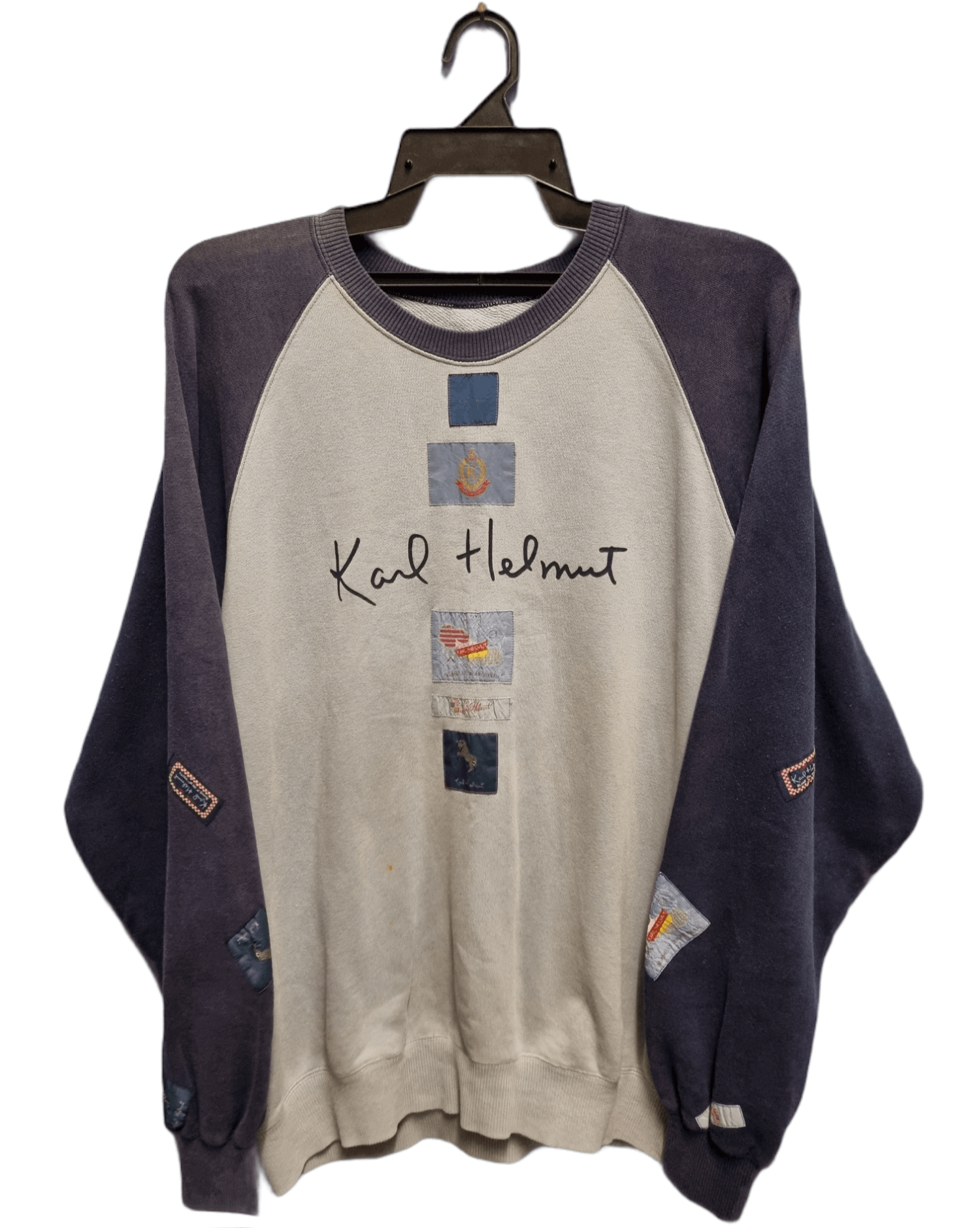 Japanese Brand × Karl Helmut Vintage Karl Helmut Sweatshirt Size US M / EU 48-50 / 2 - 1 Thumbnail