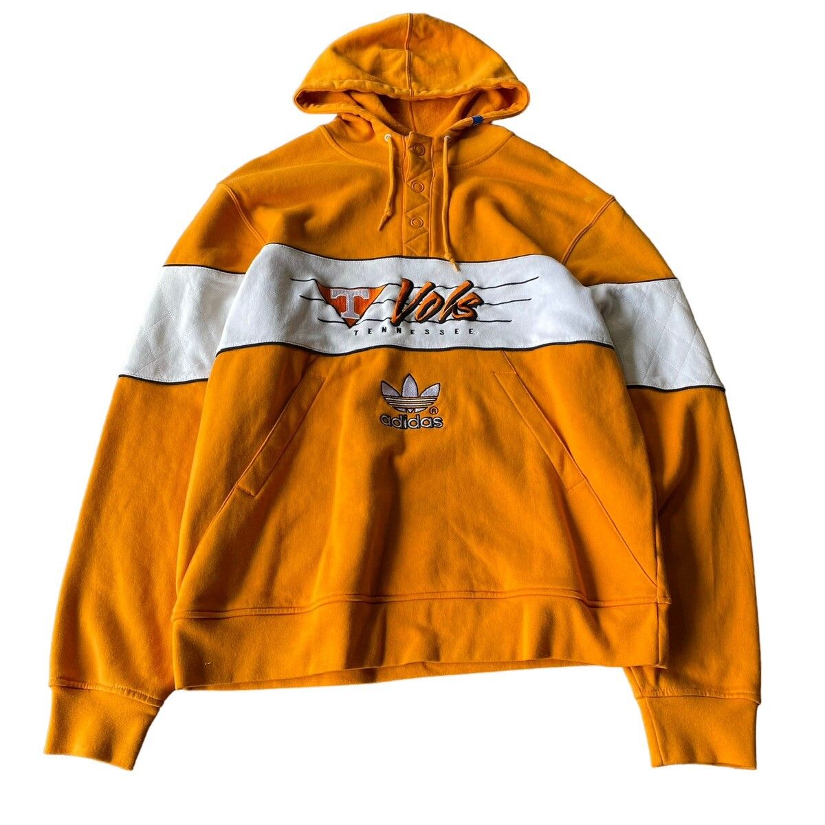 Adidas Vintage Tennessee Adidas Hoodie/ Streetwear/ Outdoor Style/ Size US XL / EU 56 / 4 - 1 Preview