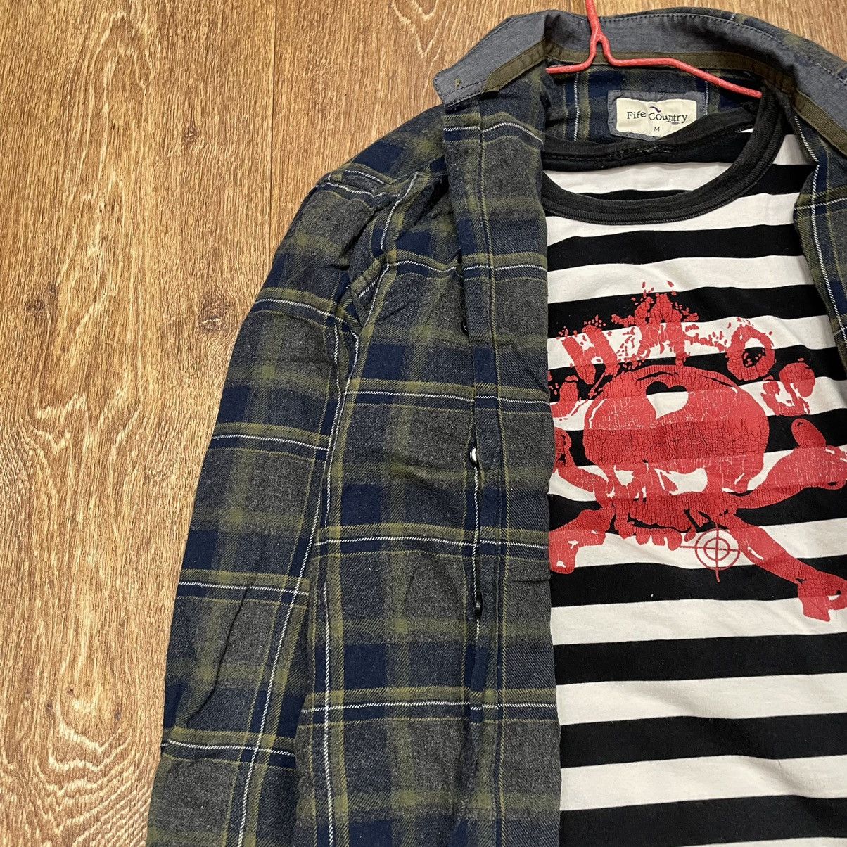 Vintage Vintage 90s Plaid Shirt Y2K Streetwear Grunge Skate Baggy M Size US M / EU 48-50 / 2 - 4 Thumbnail