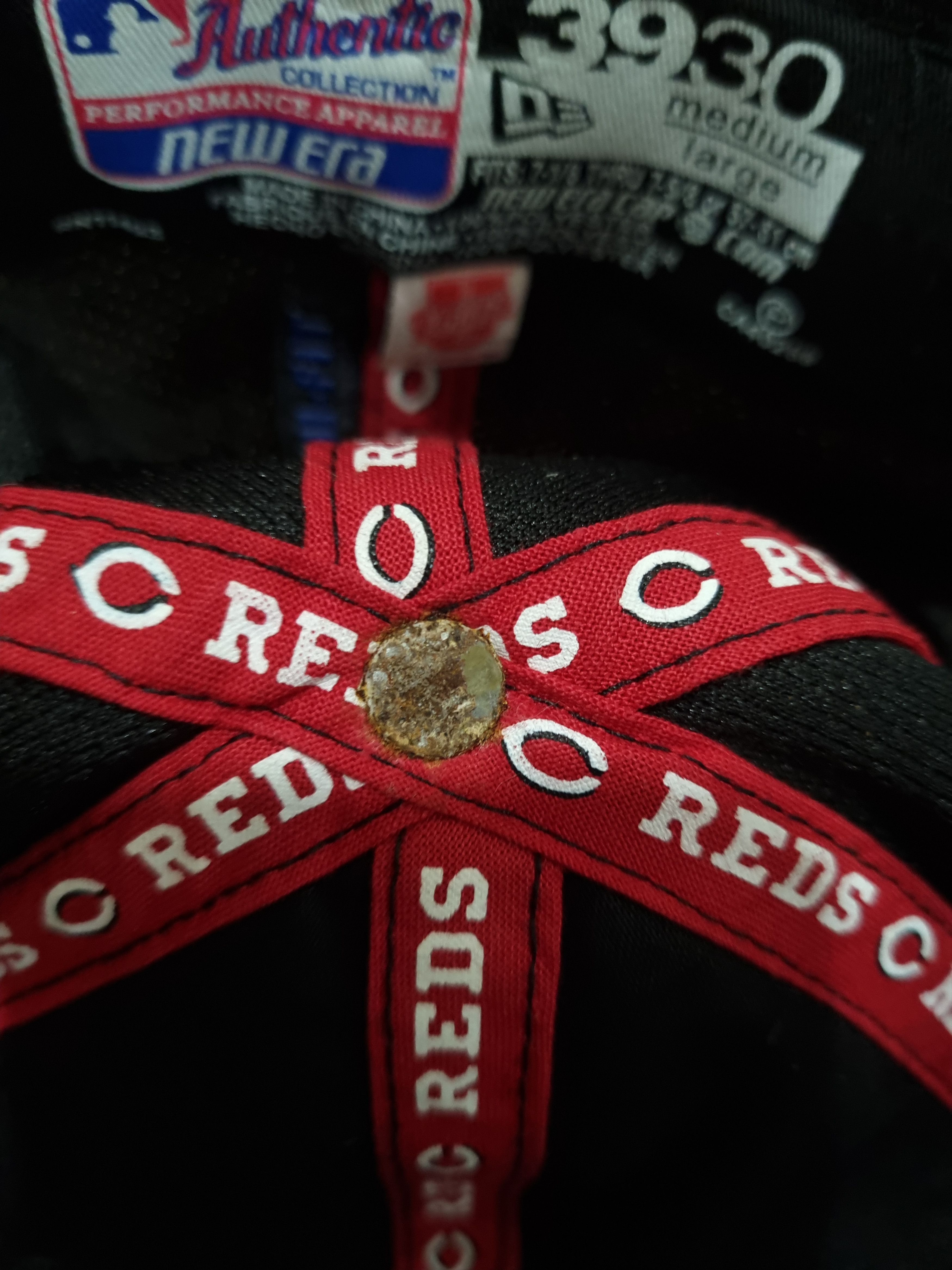 NBA × New Era × Vintage Vintage New Era Reds C Hats x NBA Size ONE SIZE - 8 Thumbnail