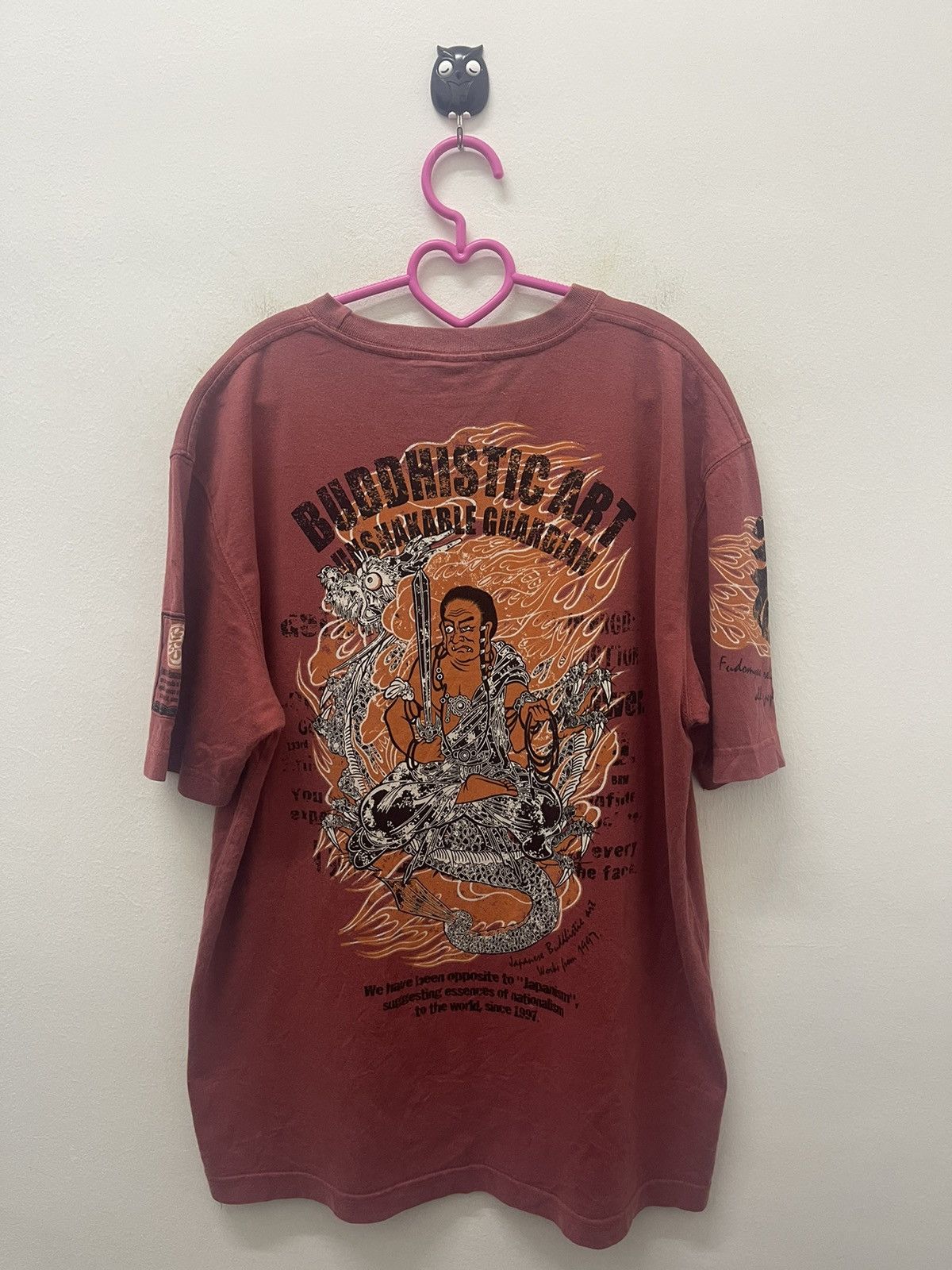 Tedman Rare Vintage TED COMPANY TEDMAN Buddhistic Art Size US L / EU 52-54 / 3 - 1 Thumbnail