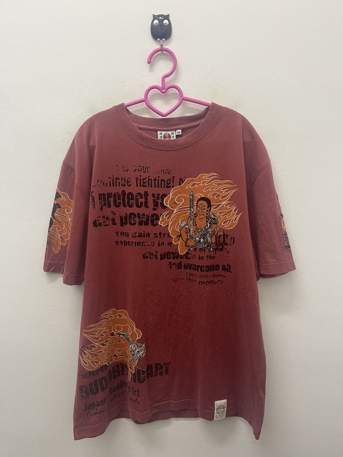 Tedman Rare Vintage TED COMPANY TEDMAN Buddhistic Art Size US L / EU 52-54 / 3 - 2 Thumbnail