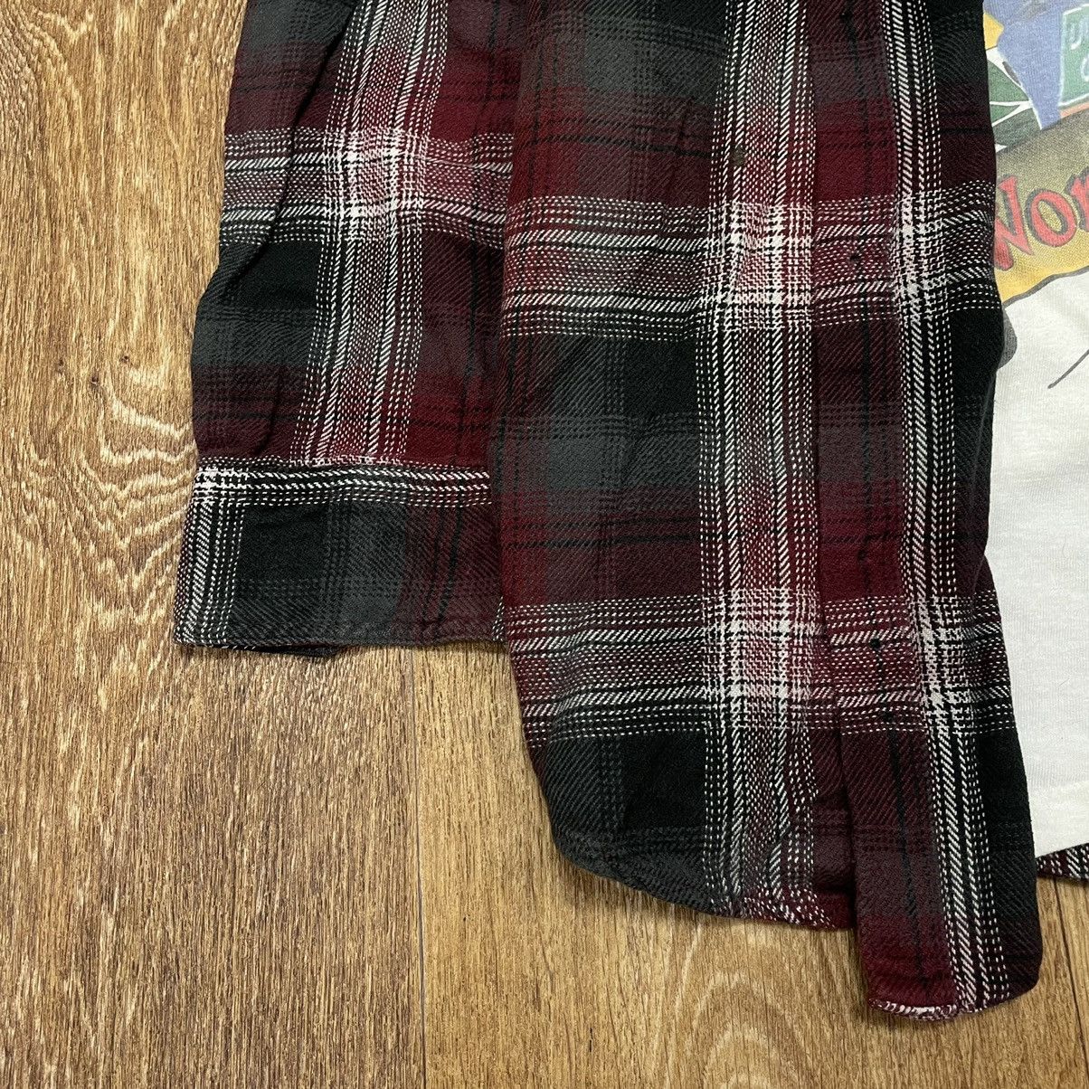 Vintage Vintage 90s Plaid Shirt Oversized Grunge Streetwear Logo L Size US L / EU 52-54 / 3 - 4 Thumbnail