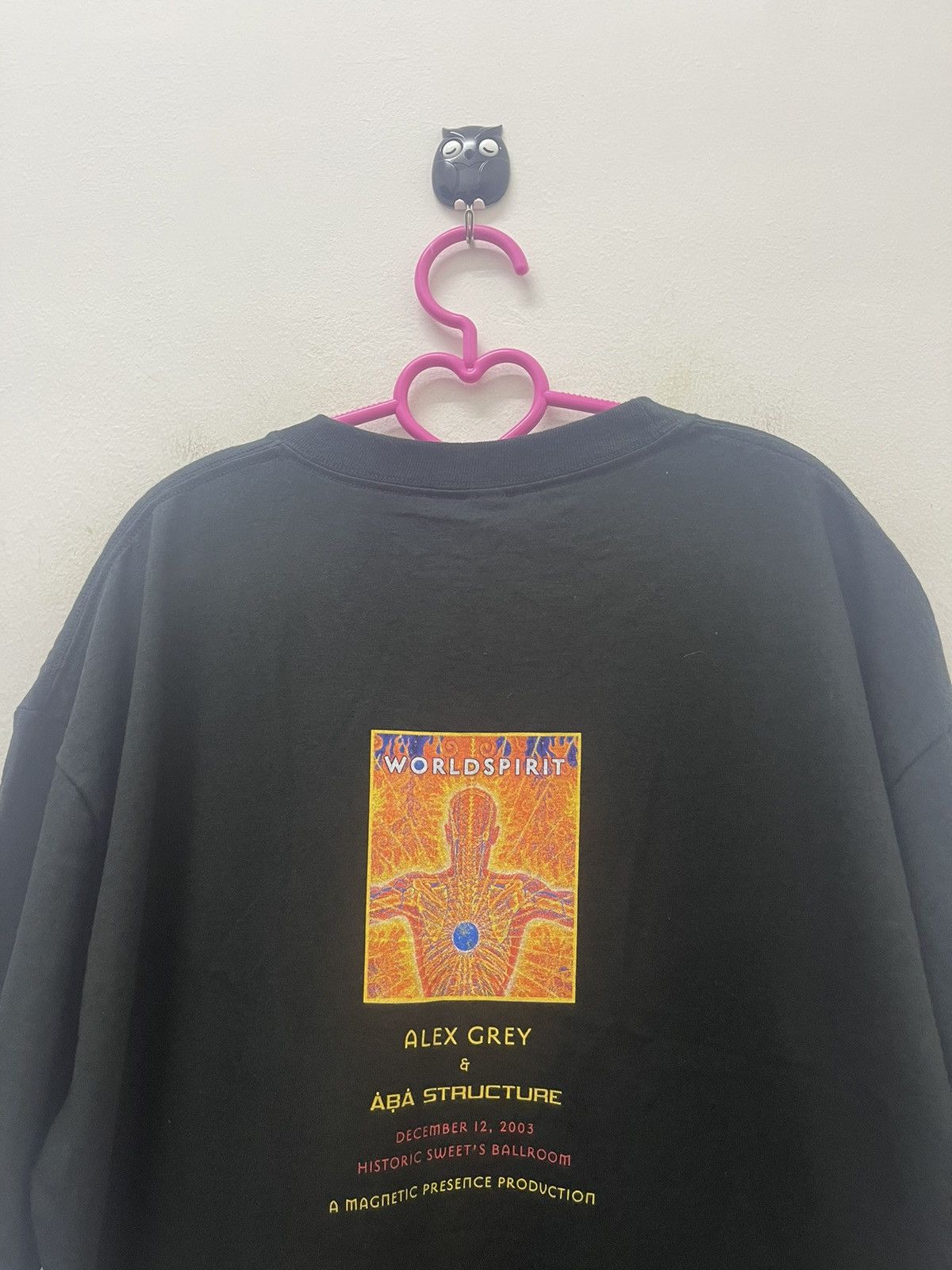 Band Tees Rare Vintage ALEX GREY X ABA STRUCTURE Magnetic Presence Size US L / EU 52-54 / 3 - 2 Thumbnail