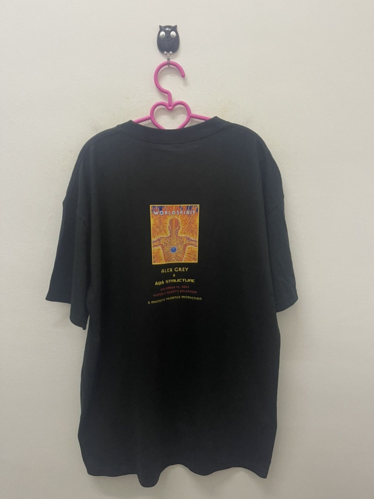 Band Tees Rare Vintage ALEX GREY X ABA STRUCTURE Magnetic Presence Size US L / EU 52-54 / 3 - 1 Thumbnail