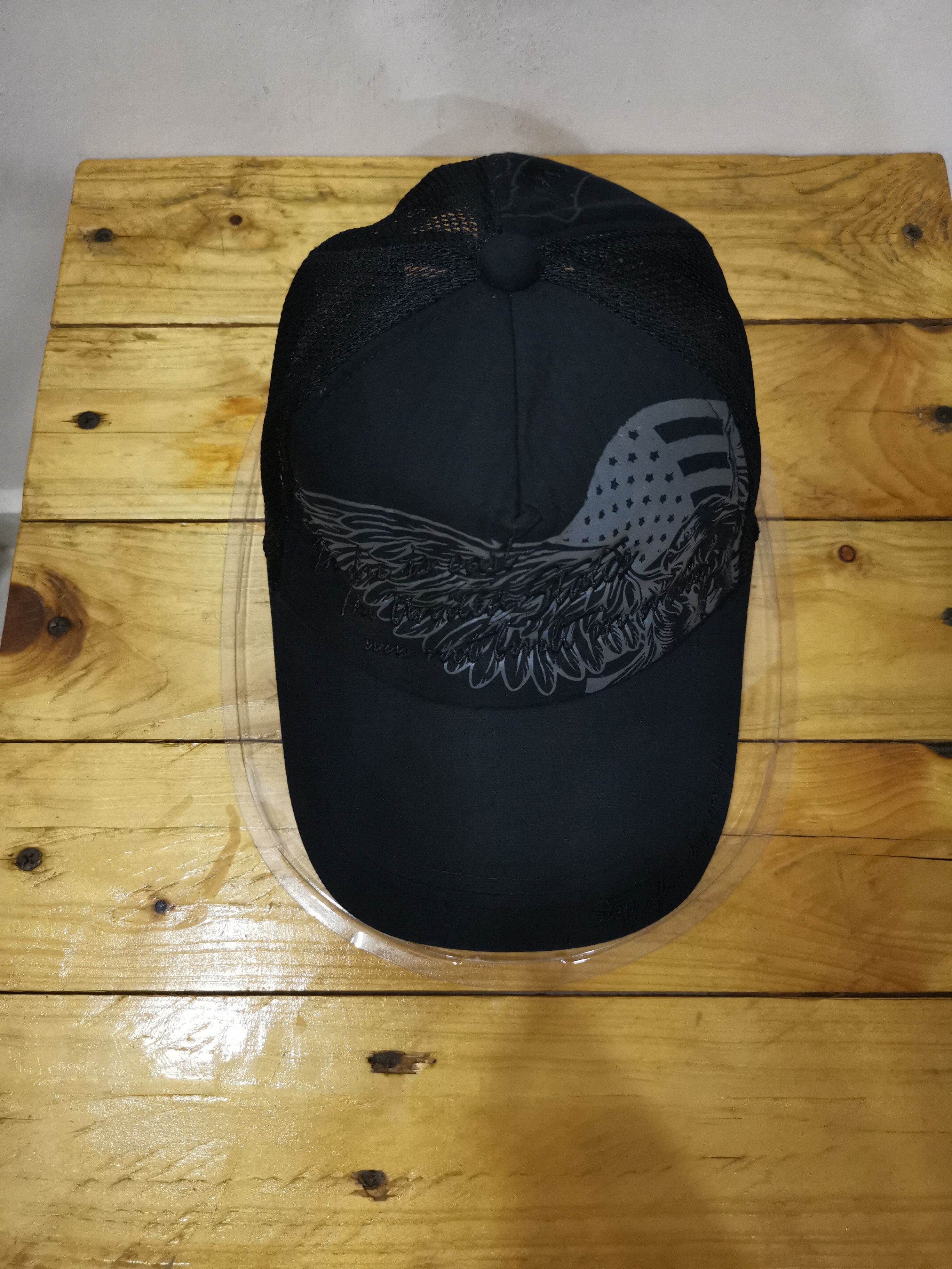 Other 🔥Best Offer🔥Black Hat Embroidery With Eagle Motif Size ONE SIZE - 7 Thumbnail