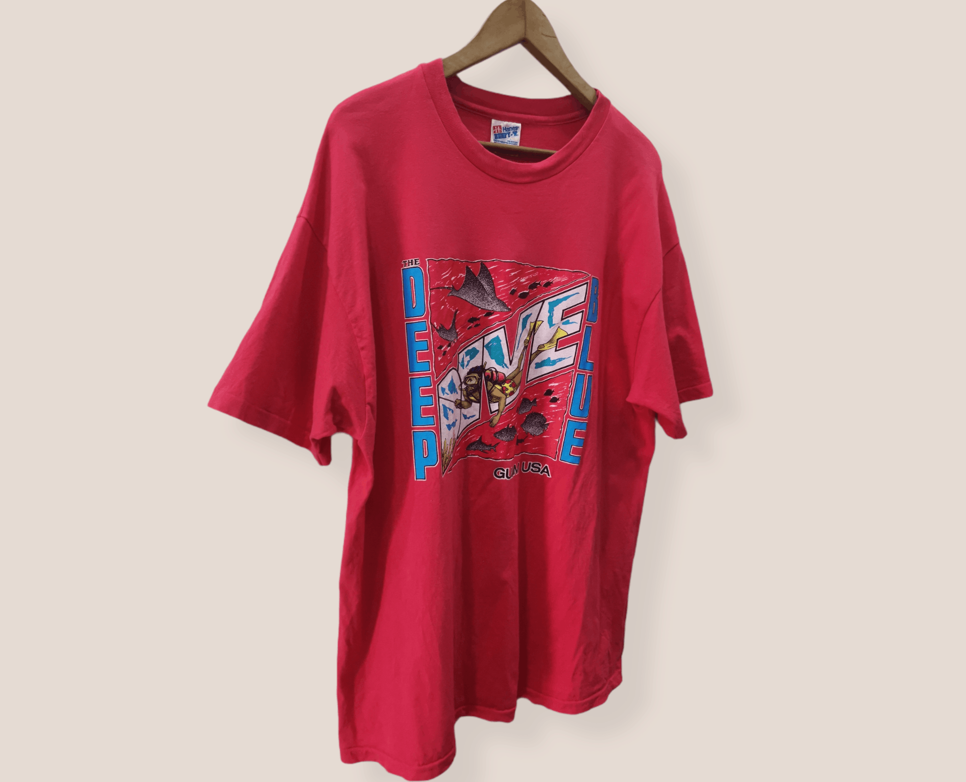Vintage Vintage The Deep Blue Guam USA Tees Size US XL / EU 56 / 4 - 3 Thumbnail