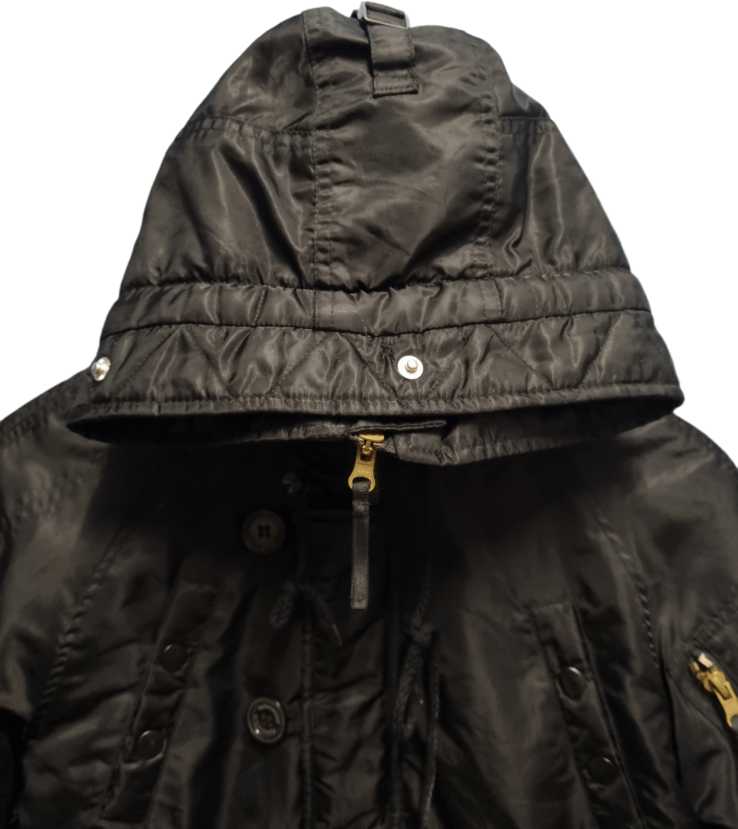 Japanese Brand Rush Hour Vintage Style Military Zipper Jacket Size US XS / EU 42 / 0 - 3 Thumbnail