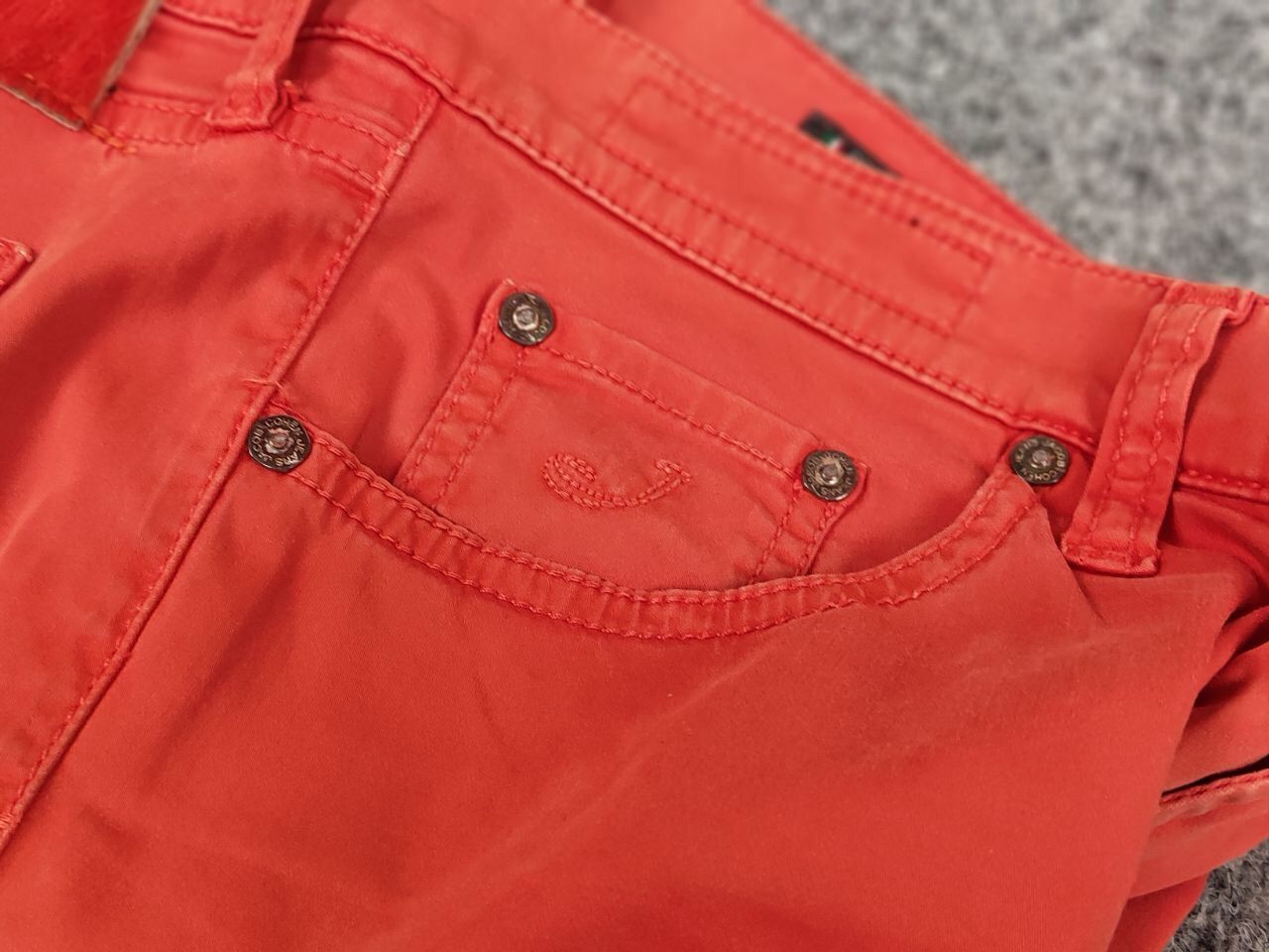 Marc Jacobs Jacob Cohen j710 Limited Edition Stretch Jeans Women Size 32" / US 10 / IT 46 - 16 Thumbnail