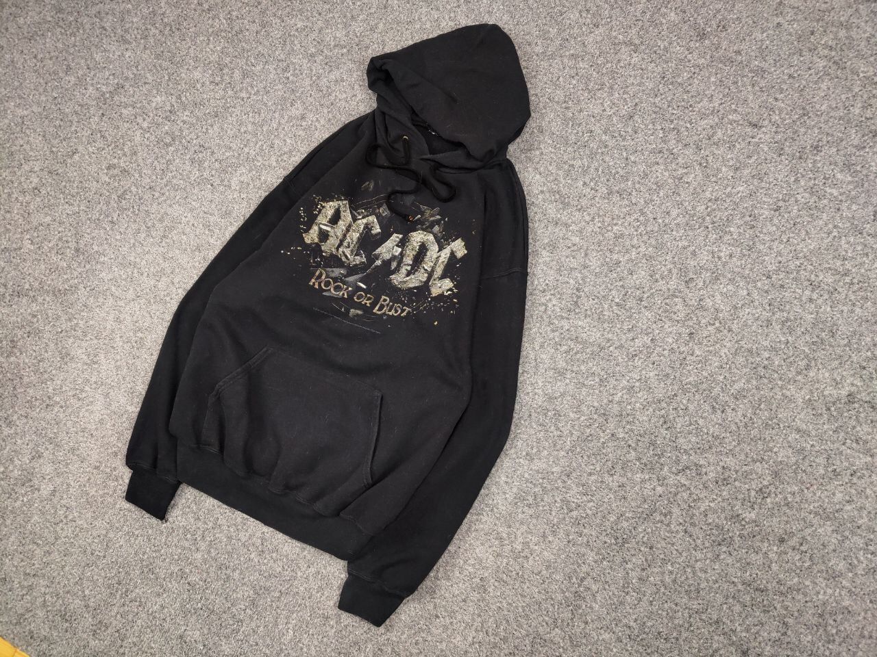 AC/DC Retro AC/DC Rock Or Bust Black Logo Hoodie Size US L / EU 52-54 / 3 - 3 Thumbnail