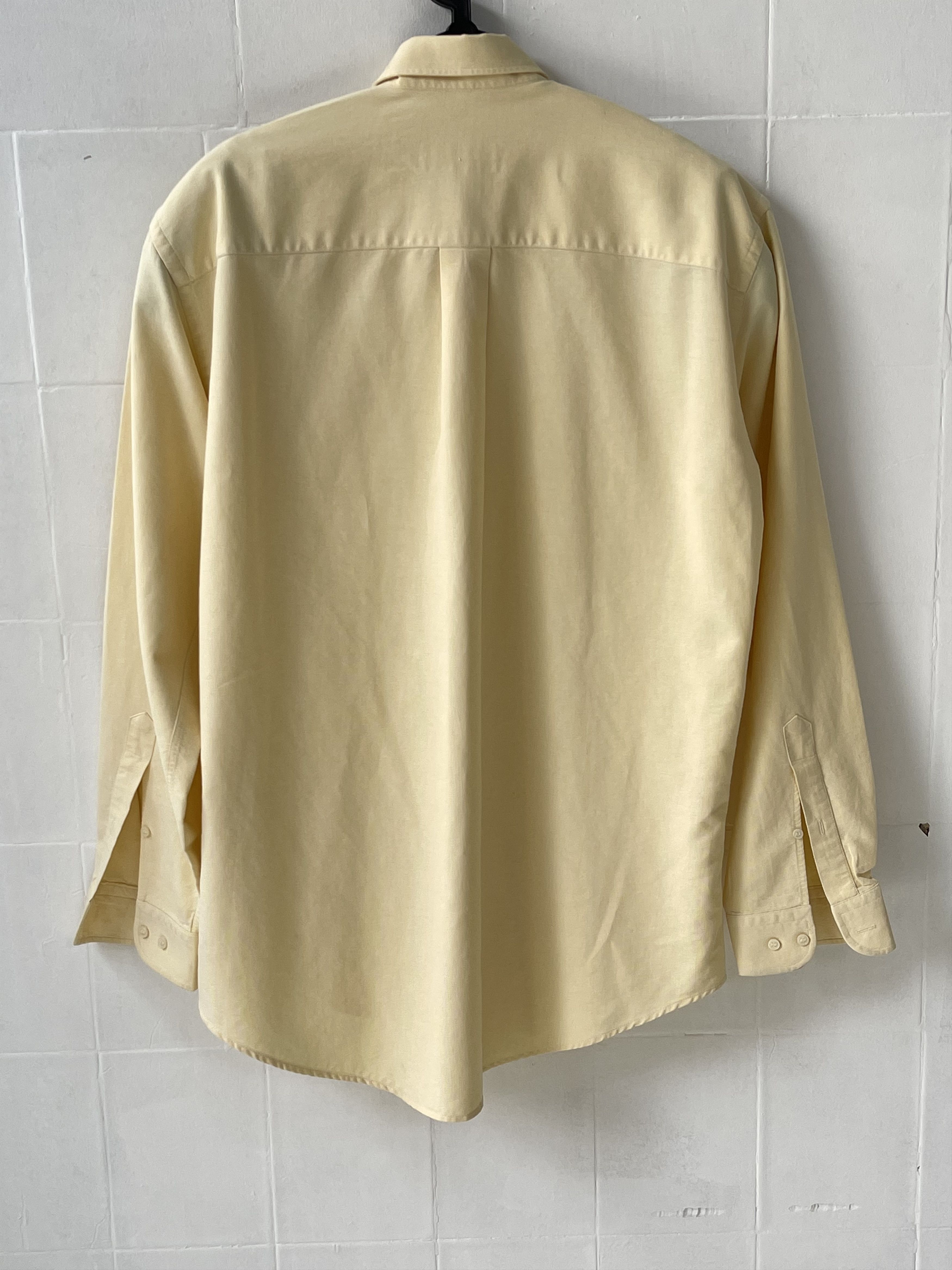 Burberry 🔥 Burberry yellow shirt blue logo size L Size US L / EU 52-54 / 3 - 3 Thumbnail