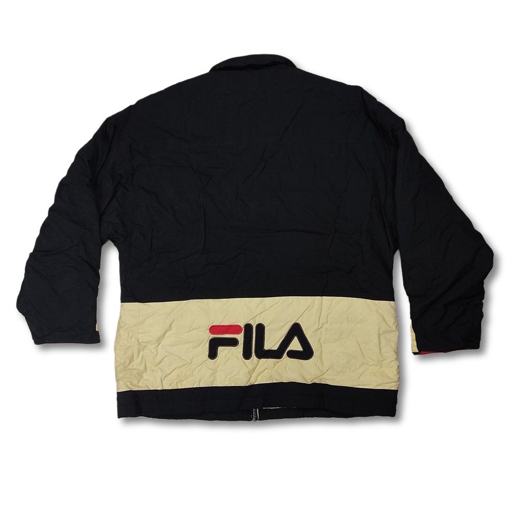 Fila Vintage Fila Italia Big Logo Sports Padded Puffer Jacket Size US L / EU 52-54 / 3 - 2 Thumbnail