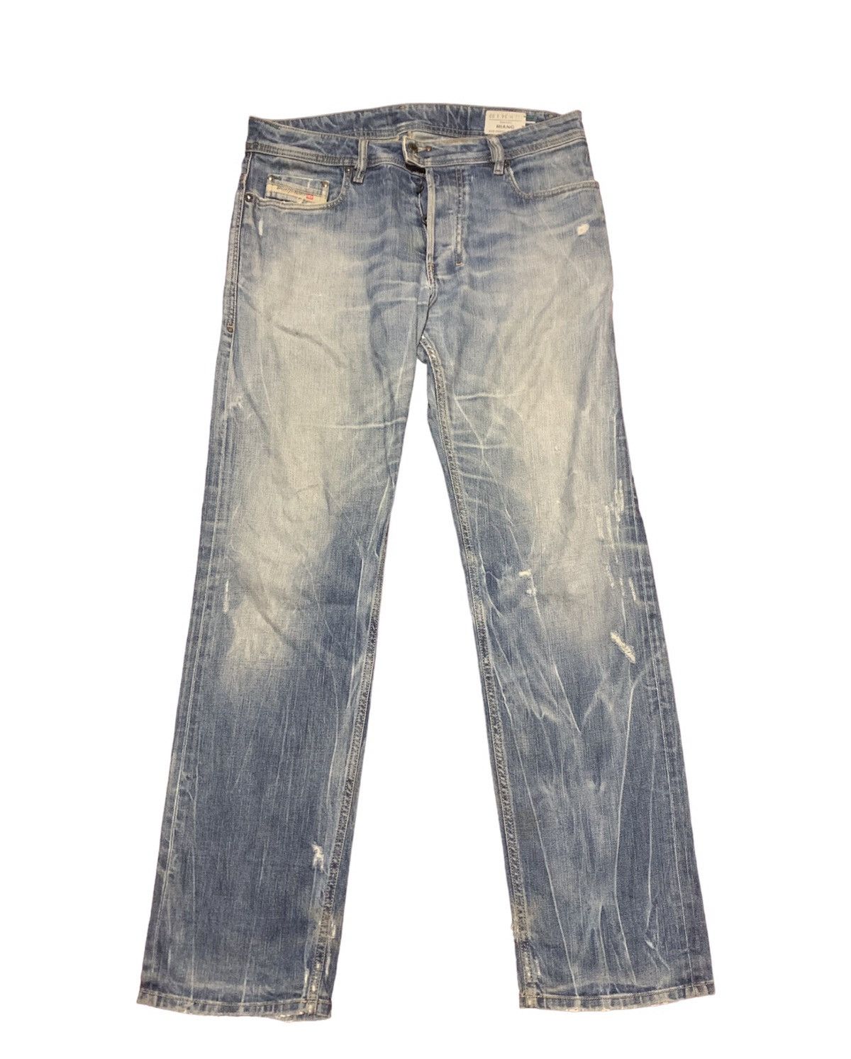 Diesel × Vintage Diesel Riang Distressed Regular Pants Size US 36 / EU 52 - 1 Thumbnail