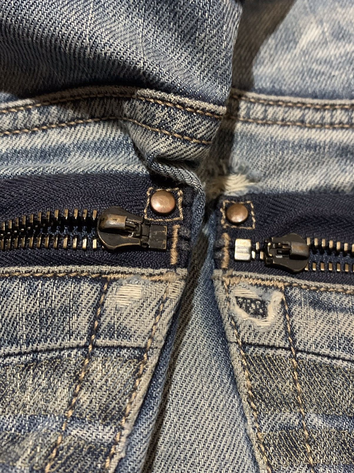 Diesel × Vintage Diesel Riang Distressed Regular Pants Size US 36 / EU 52 - 10 Thumbnail