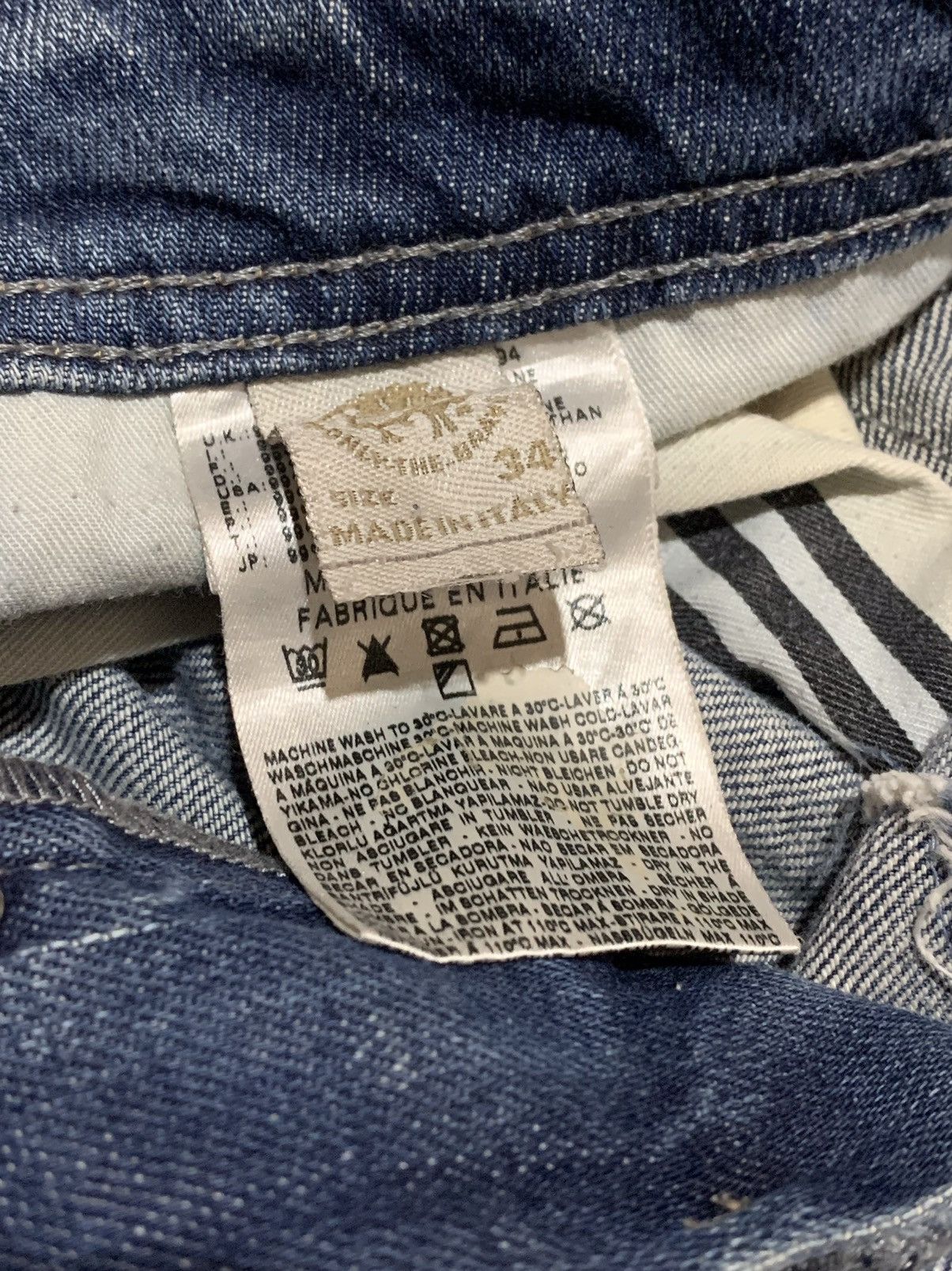 Diesel × Vintage Diesel Riang Distressed Regular Pants Size US 36 / EU 52 - 5 Thumbnail