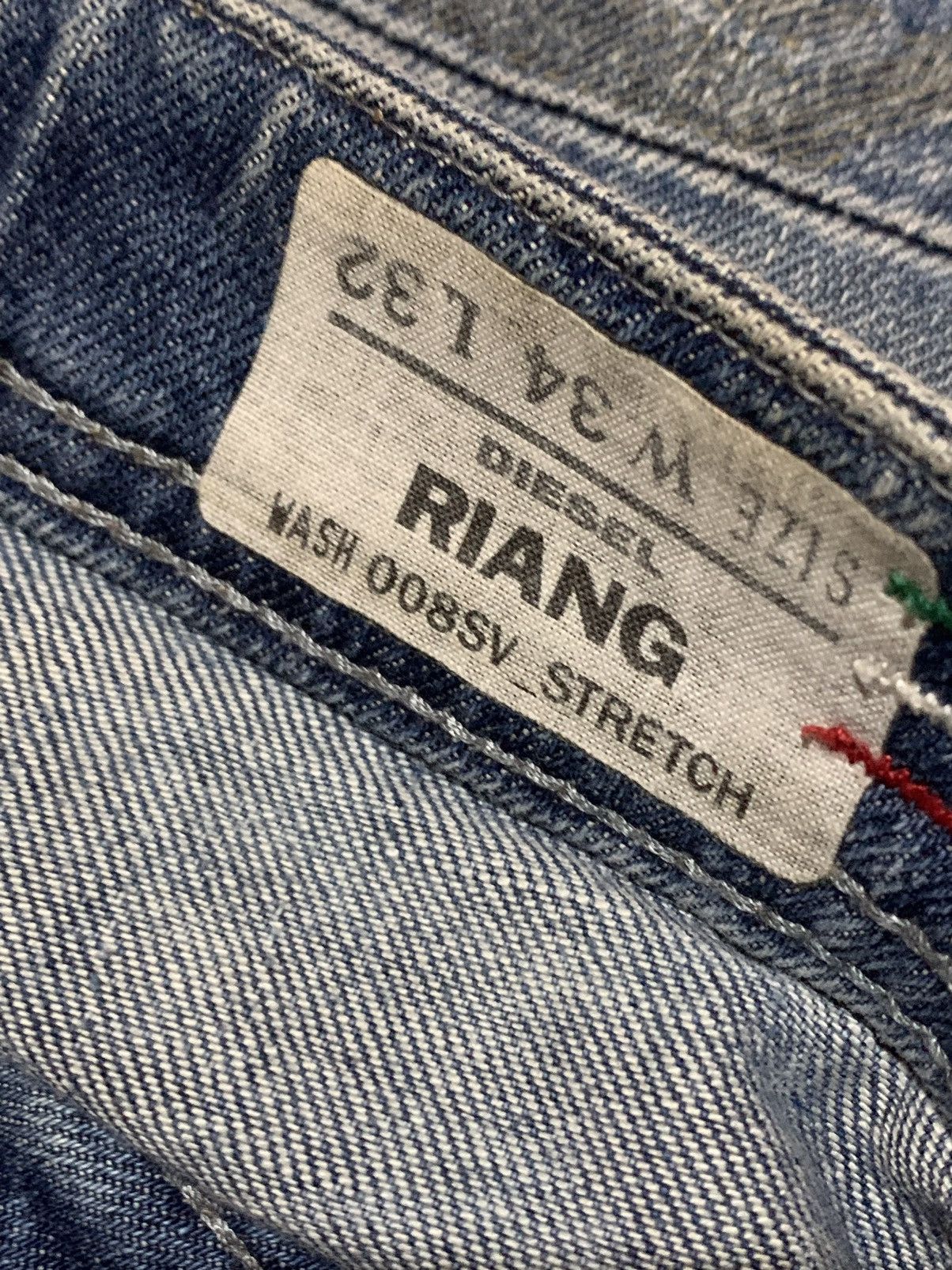 Diesel × Vintage Diesel Riang Distressed Regular Pants Size US 36 / EU 52 - 4 Thumbnail