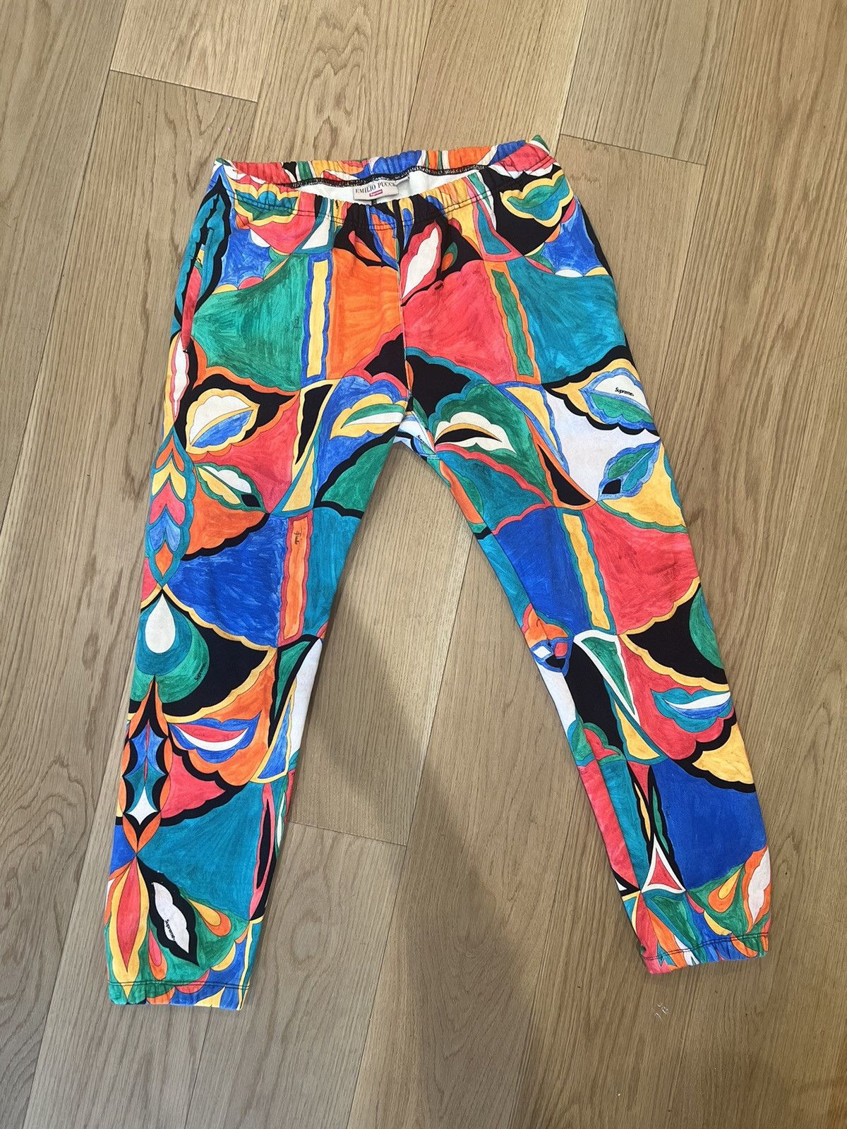 Limited Edition Supreme x Emilio Pucci Colorful Jogger